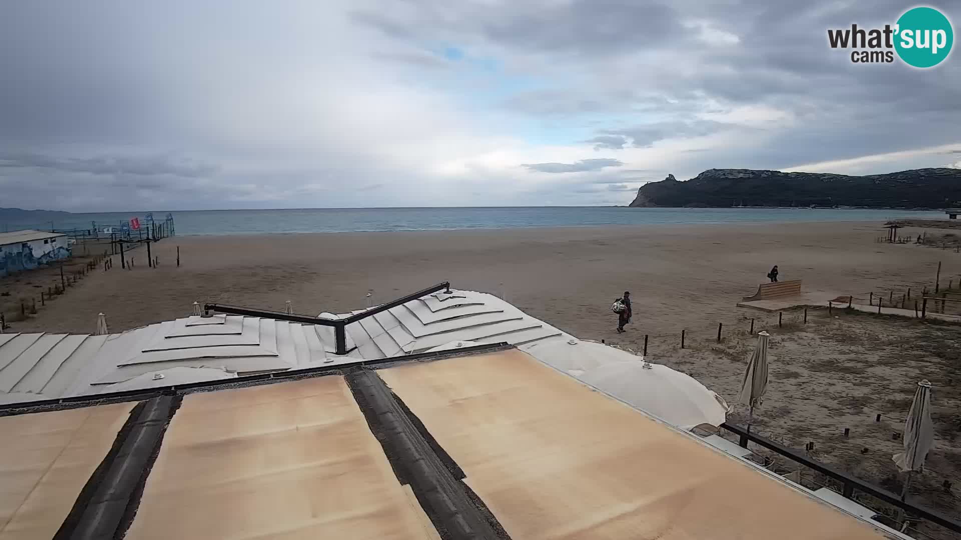 Webcam plage de Poetto | Cagliari | Sardaigne