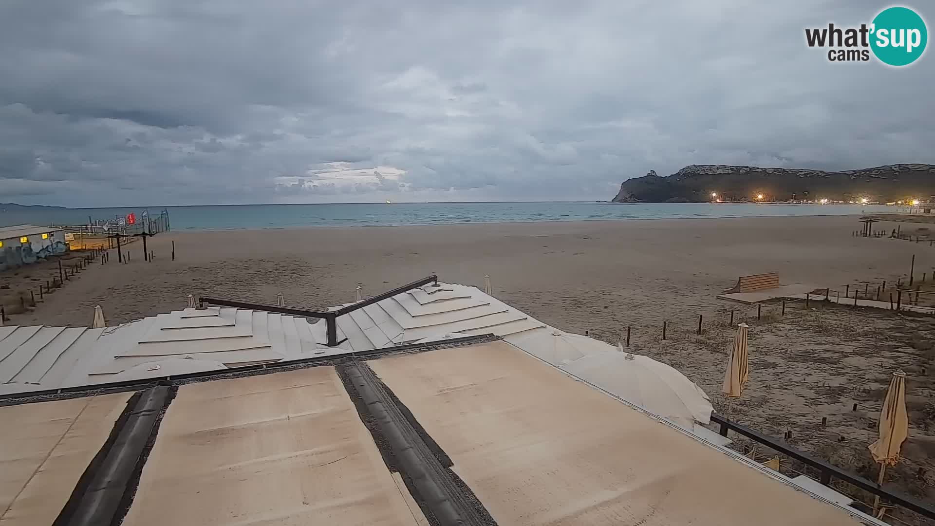 Webcam playa de Poetto | Cagliari | Cerdeña