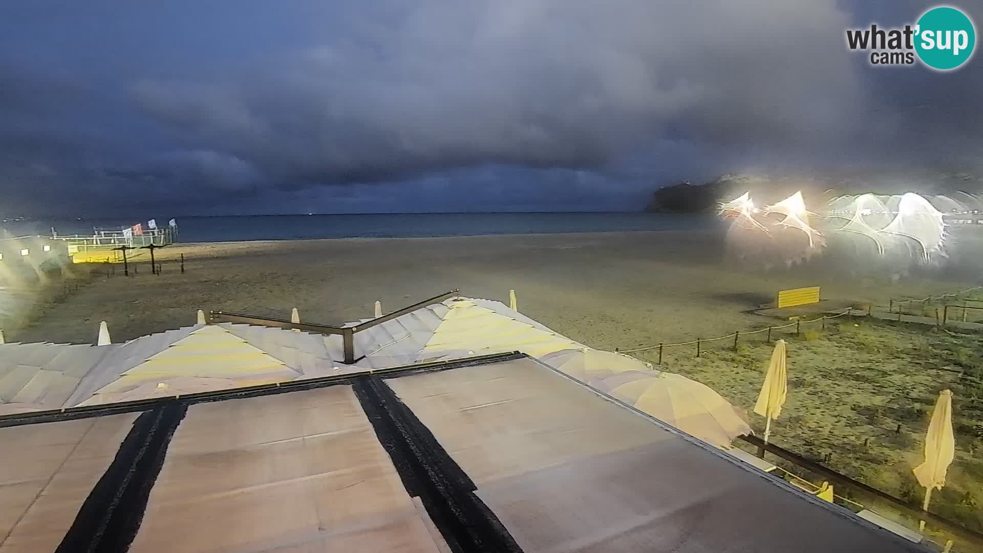 Poetto beach webcam | Cagliari | Sardinija