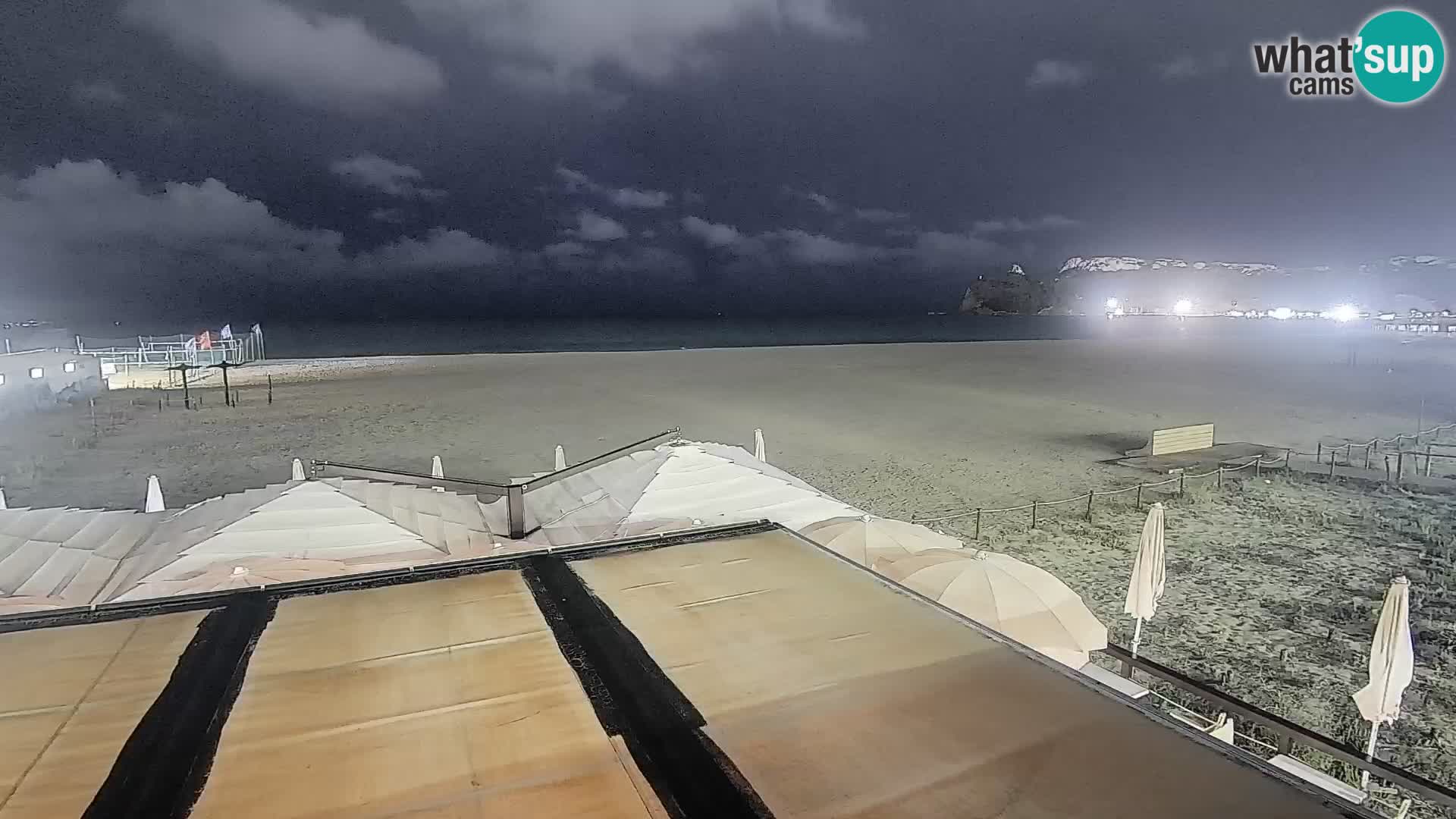 Poetto Strand Webcam | Cagliari | Sardinien