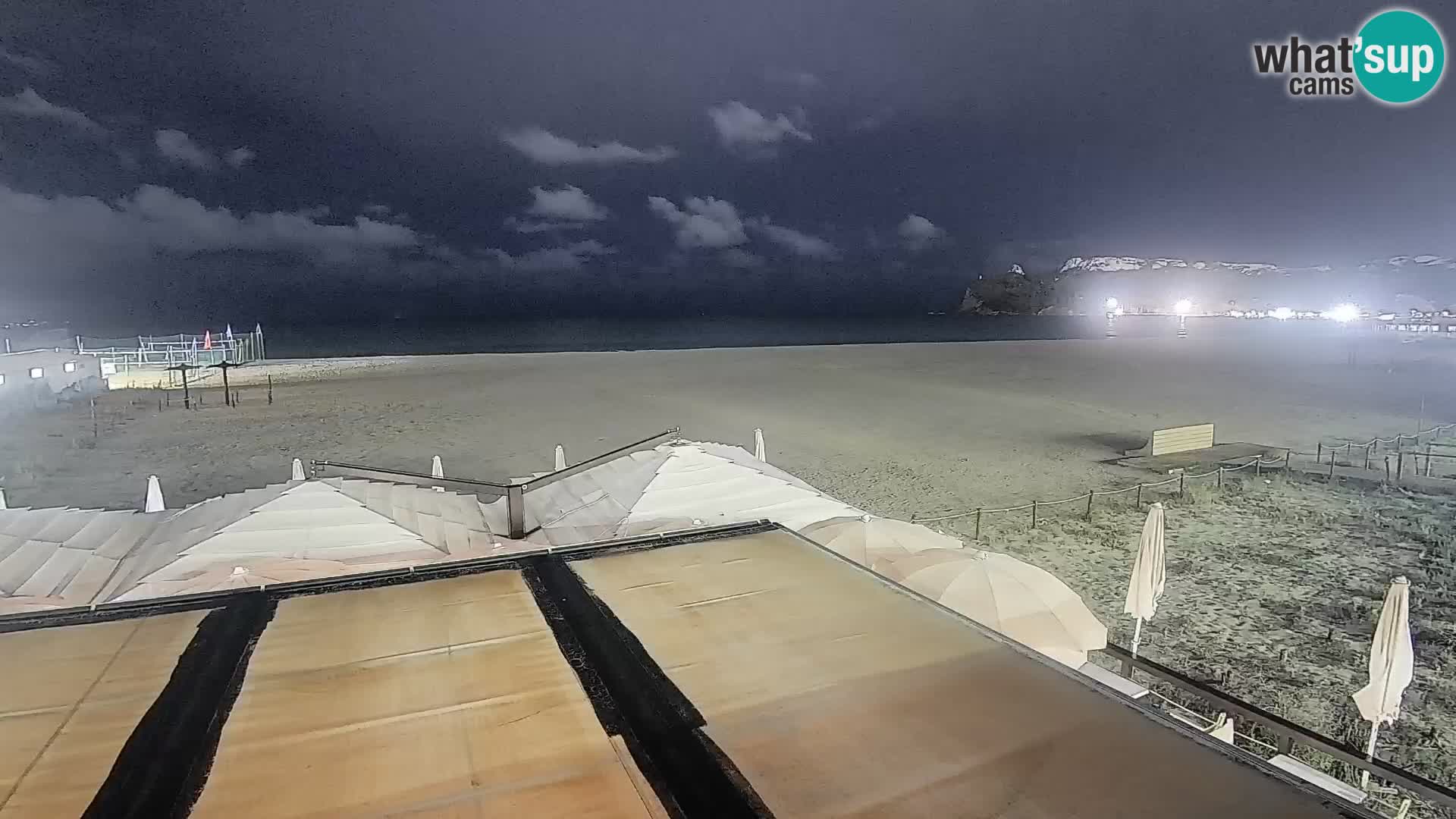 Webcam plage de Poetto | Cagliari | Sardaigne