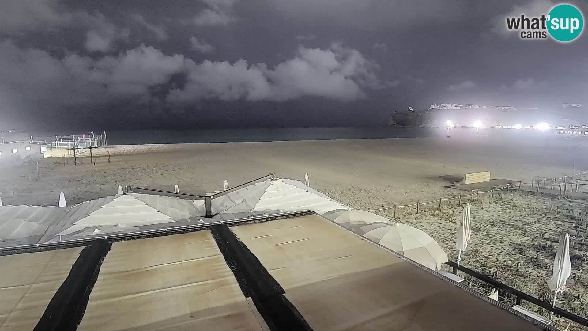 Poetto beach webcam | Cagliari | Sardinija
