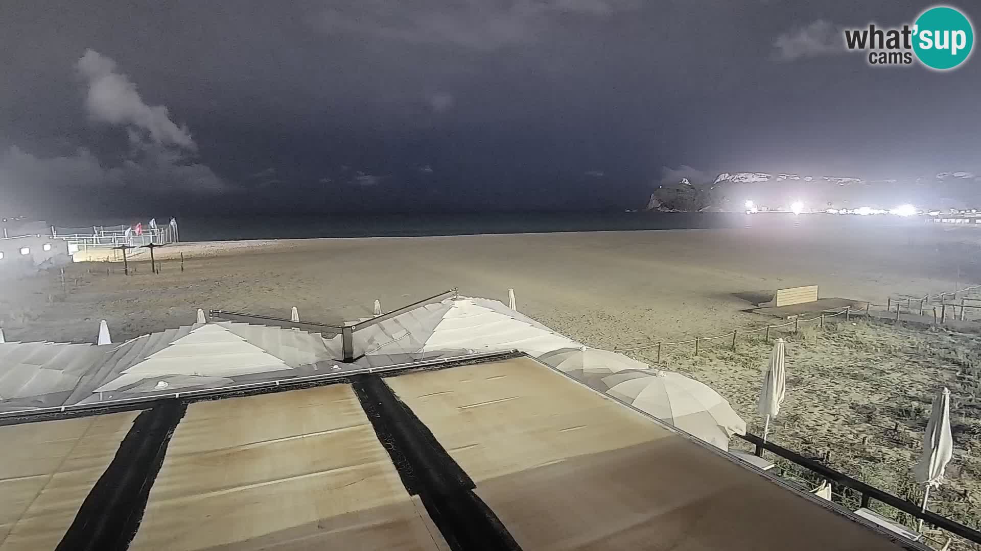 Poetto beach webcam | Cagliari | Sardinia