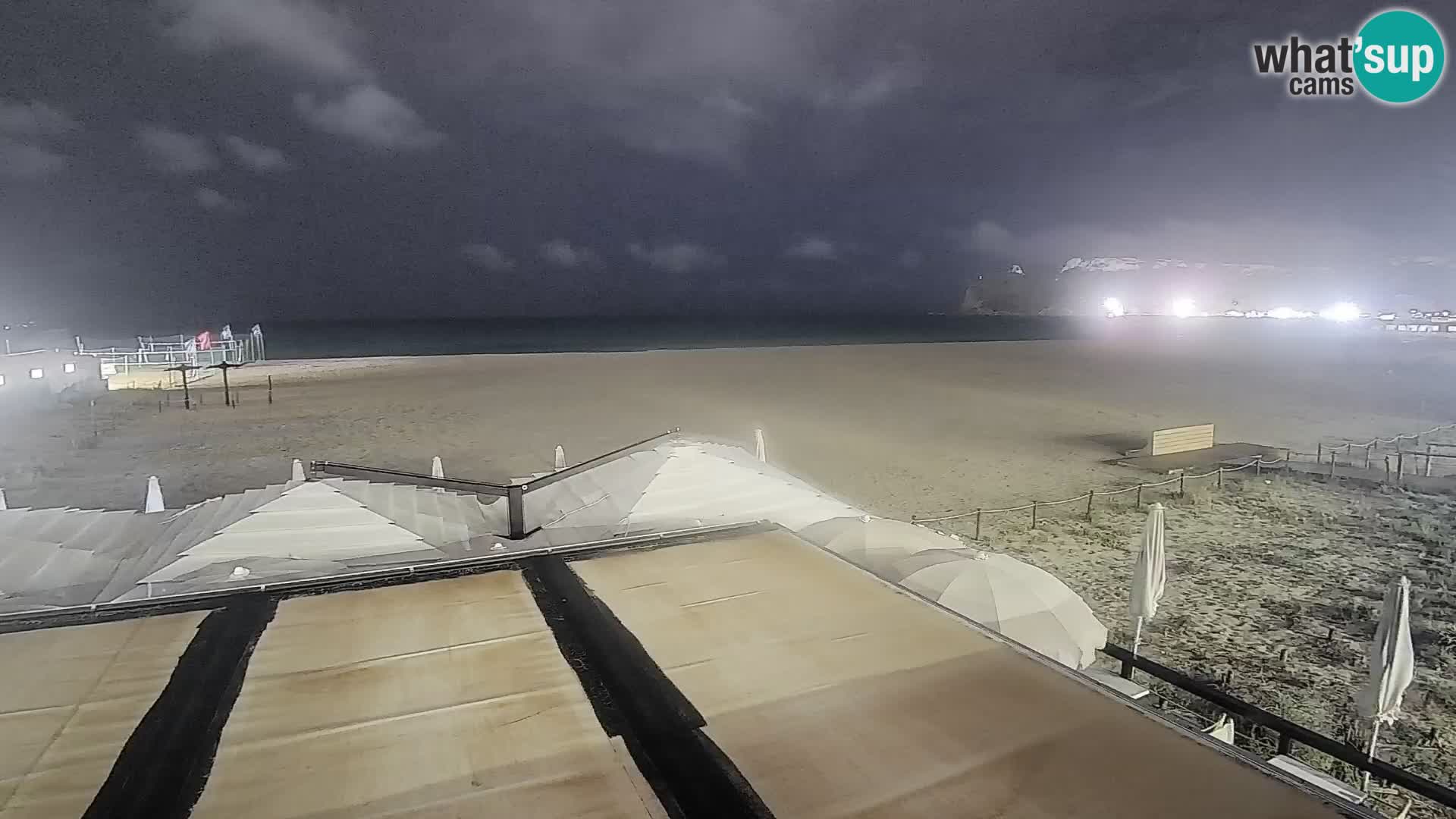 Poetto beach webcam | Cagliari | Sardinija