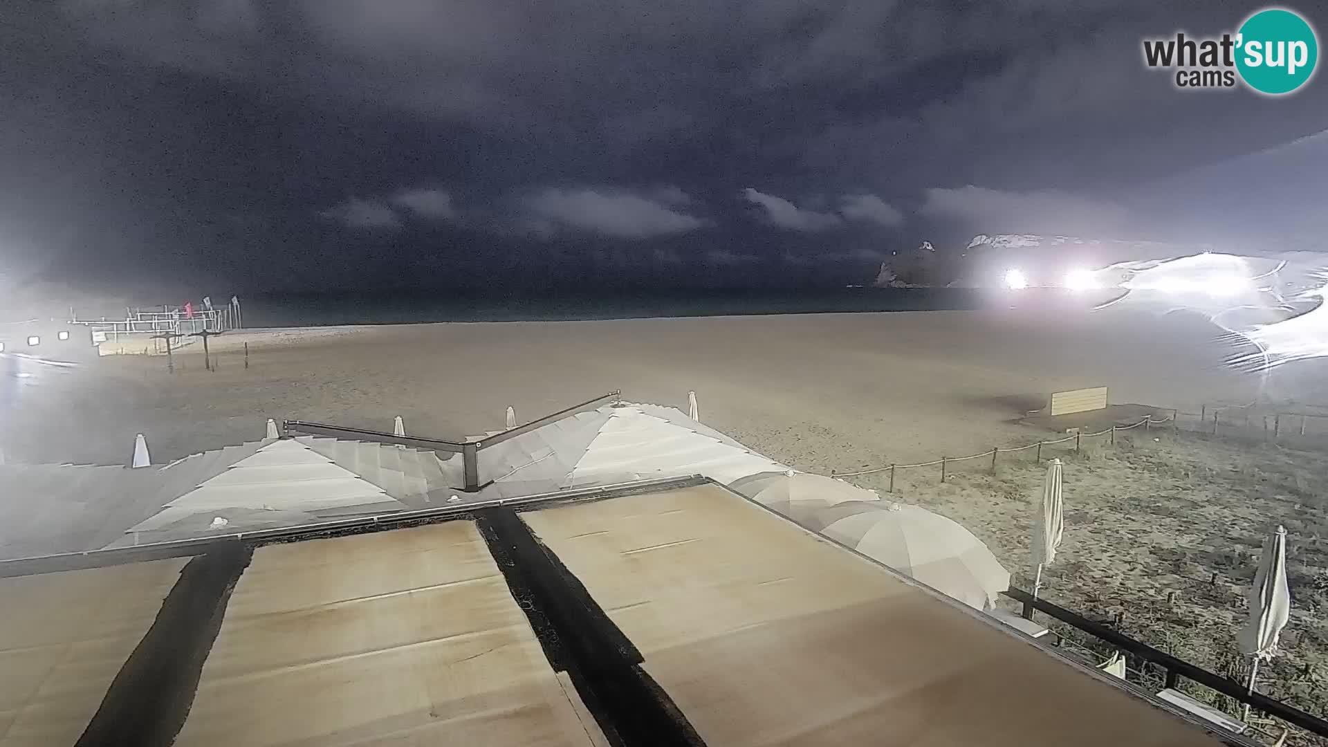 Poetto beach webcam | Cagliari | Sardinija