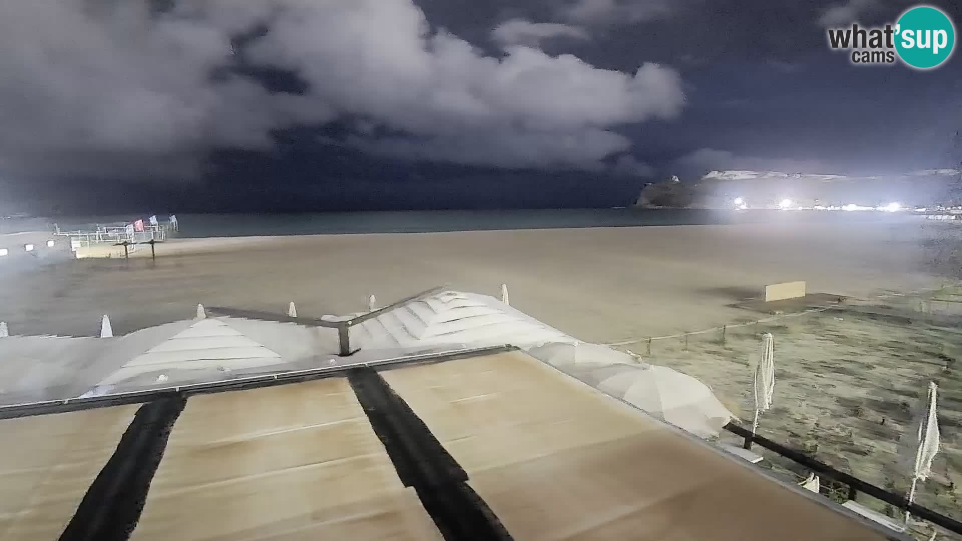 Poetto beach webcam | Cagliari | Sardinija