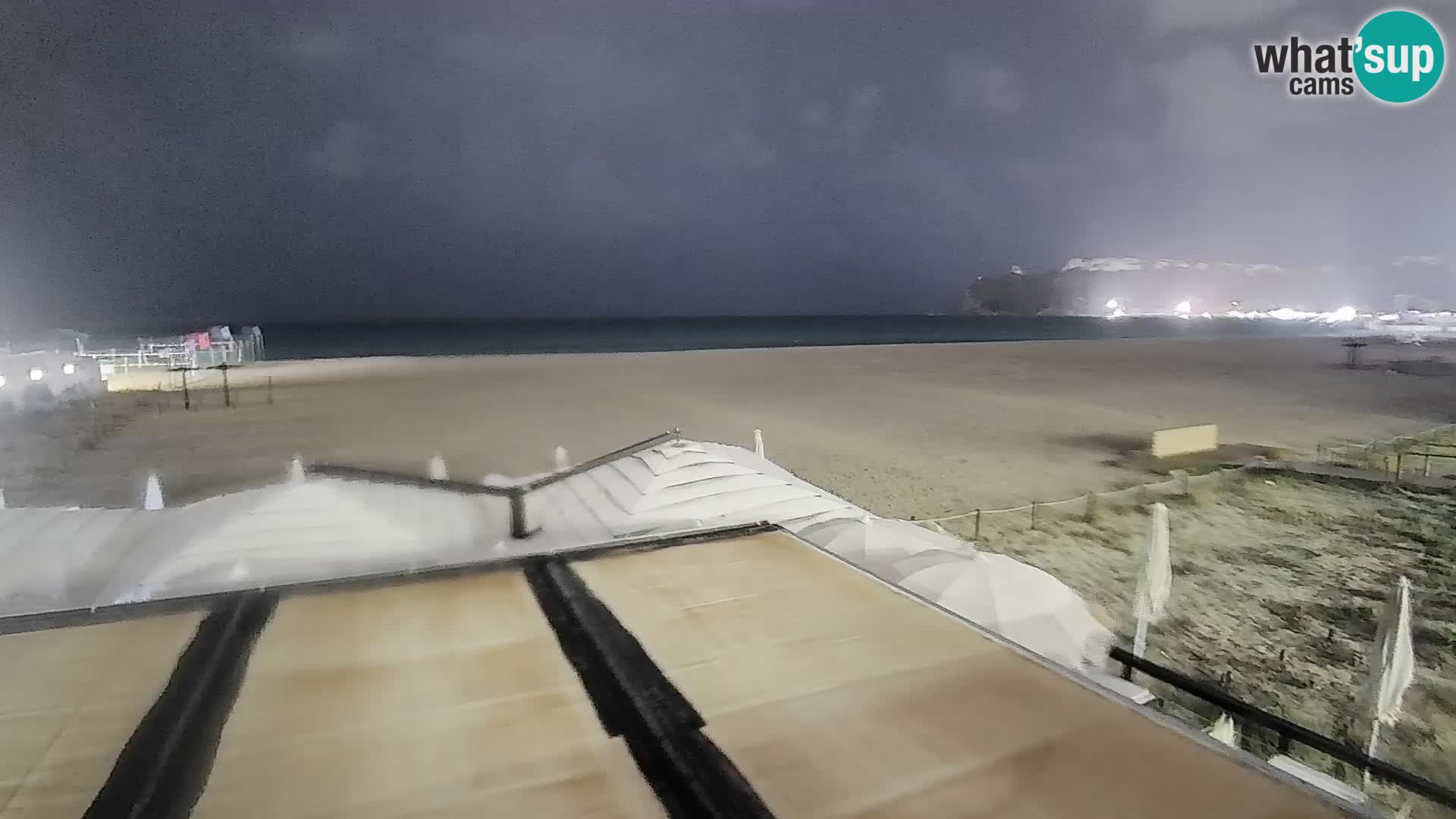 Poetto beach webcam | Cagliari | Sardinija