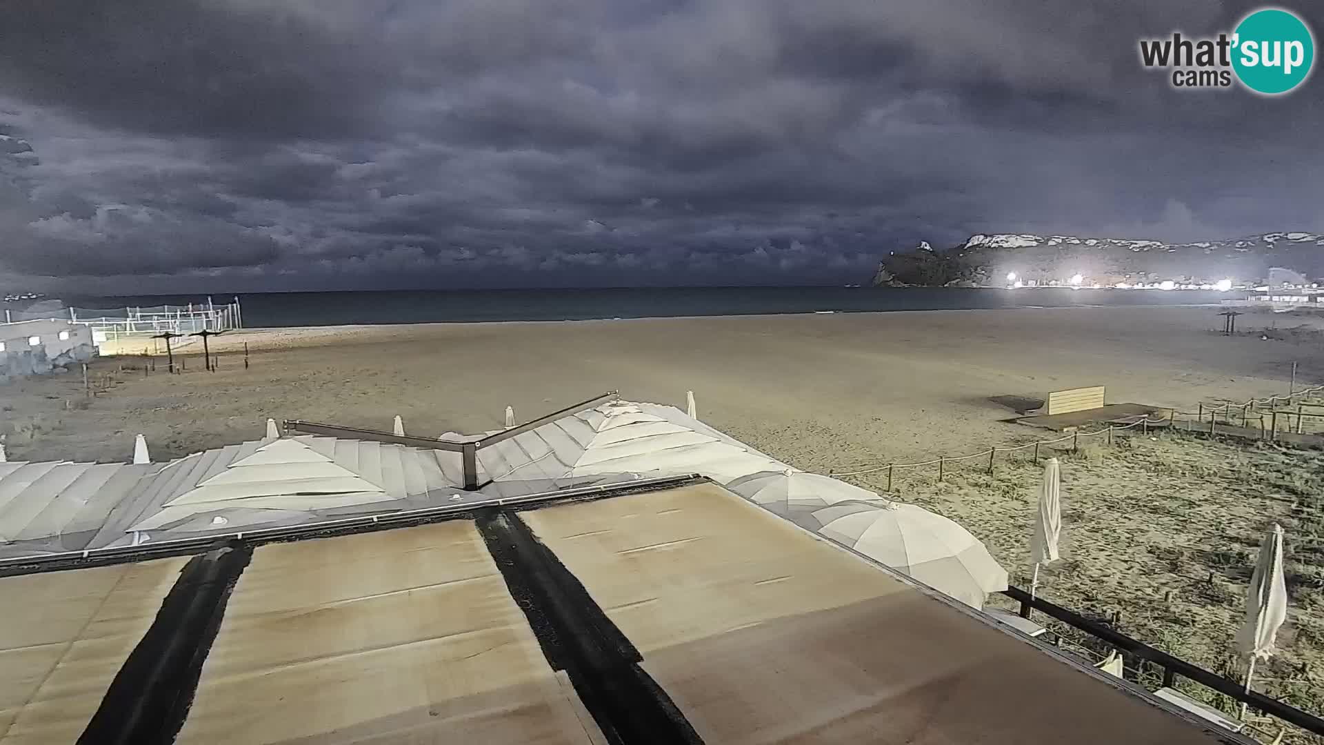 Webcam plage de Poetto | Cagliari | Sardaigne