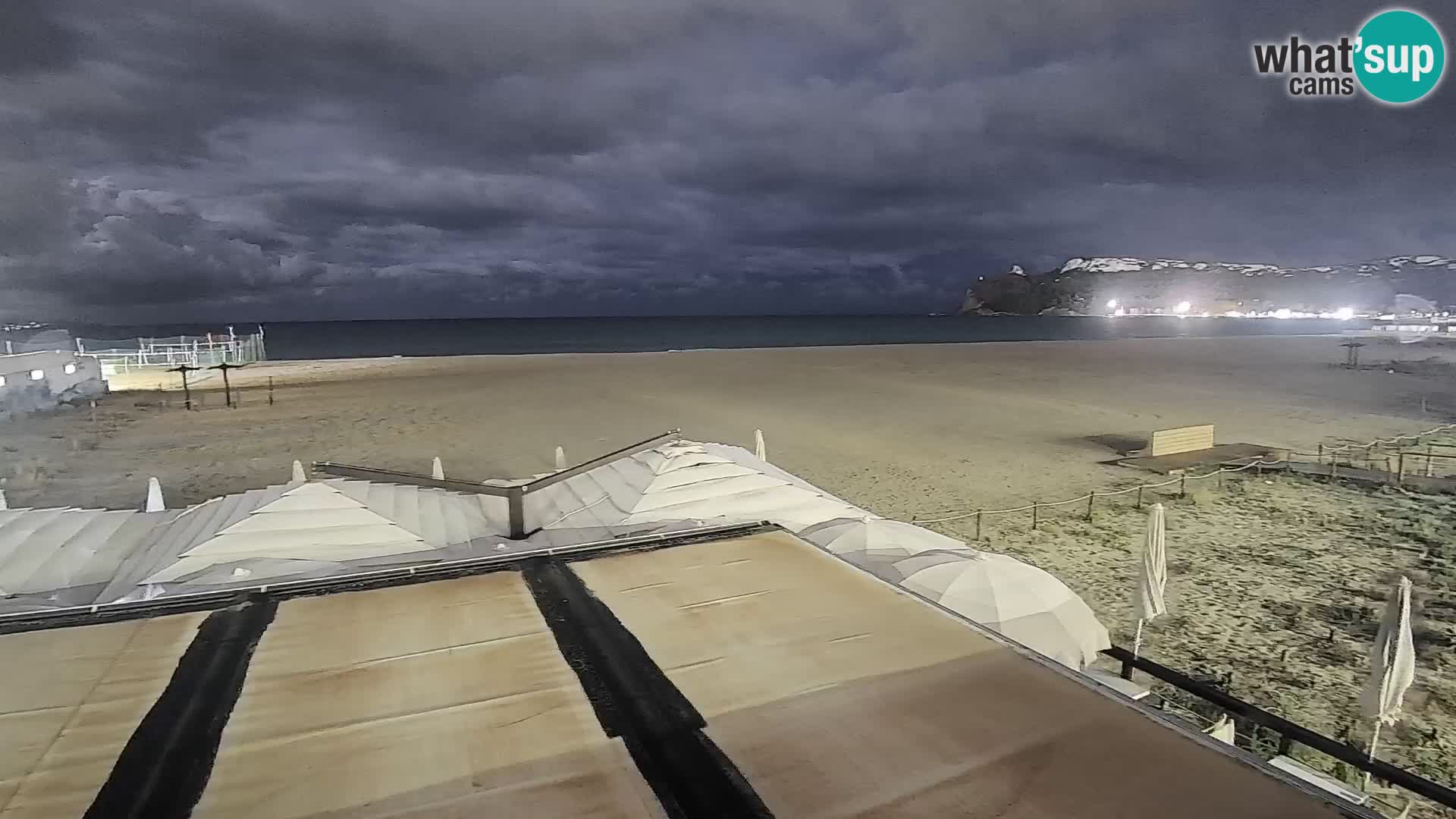 Webcam spiaggia del Poetto | Cagliari | Sardegna