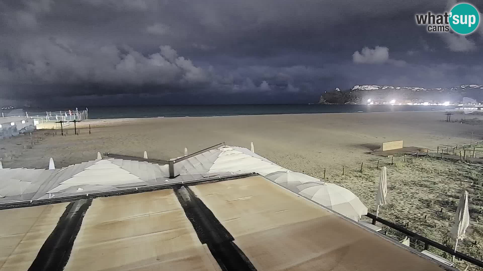 Poetto Strand Webcam | Cagliari | Sardinien