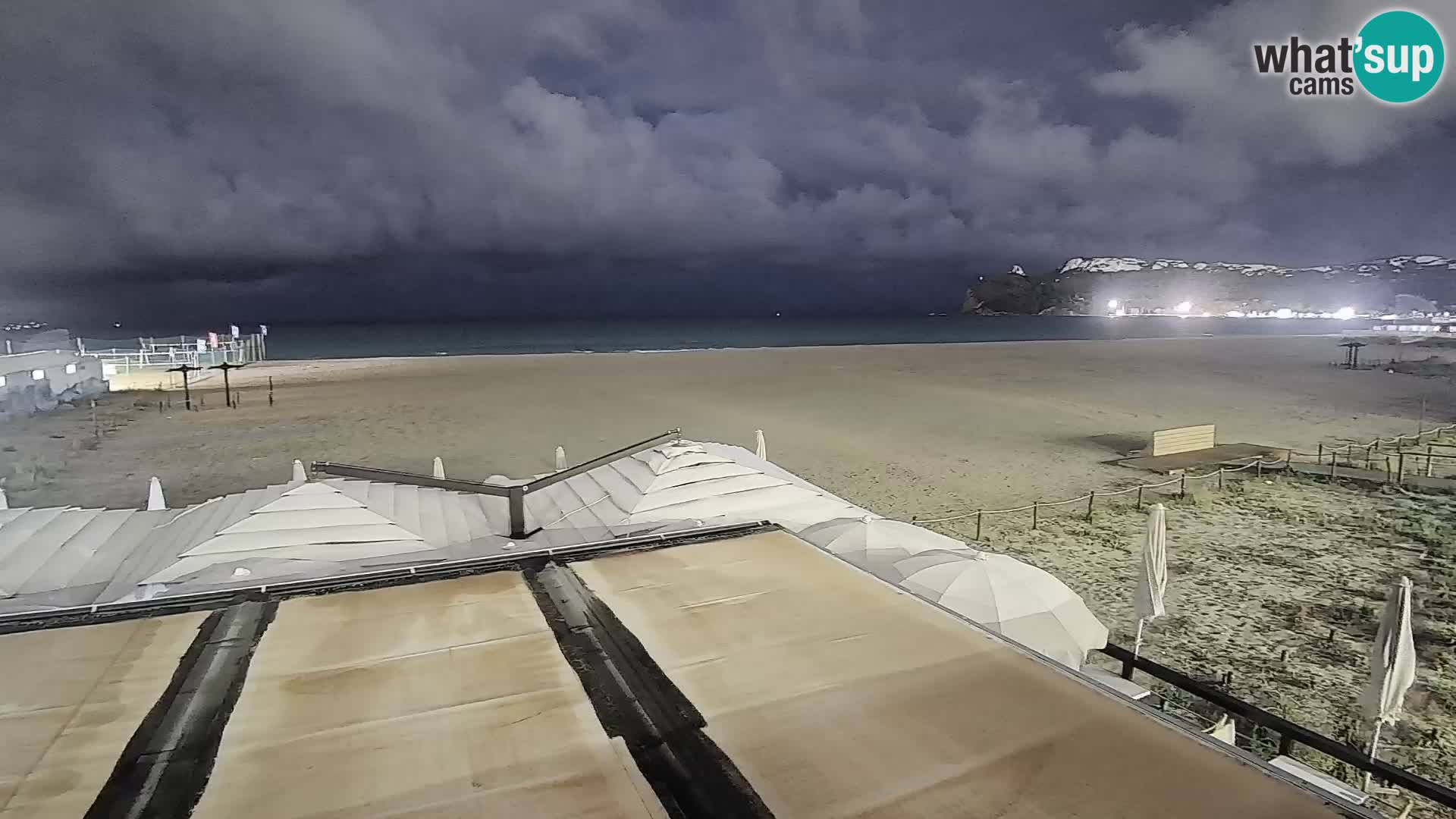 Webcam spiaggia del Poetto | Cagliari | Sardegna