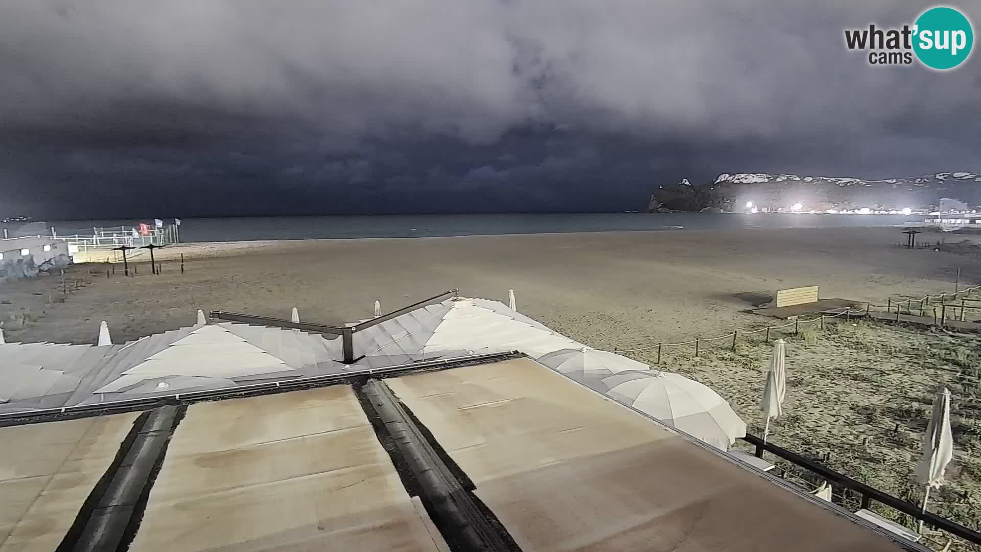 Poetto beach webcam | Cagliari | Sardinia