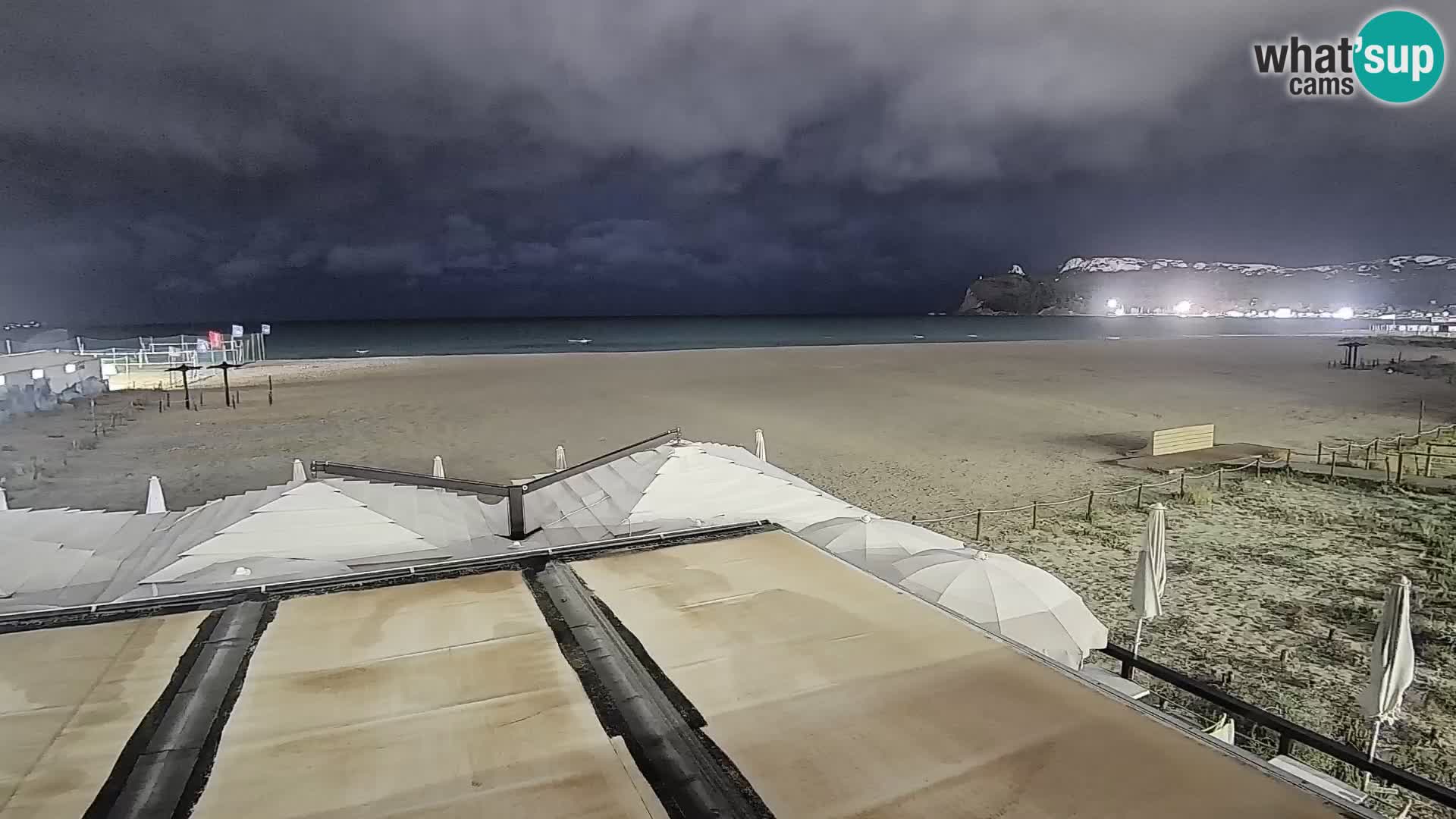 Poetto Strand Webcam | Cagliari | Sardinien