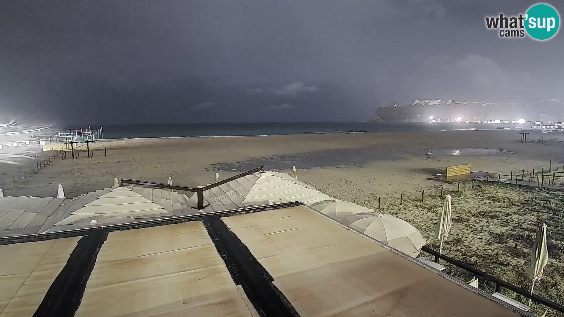 Poetto Strand Webcam | Cagliari | Sardinien