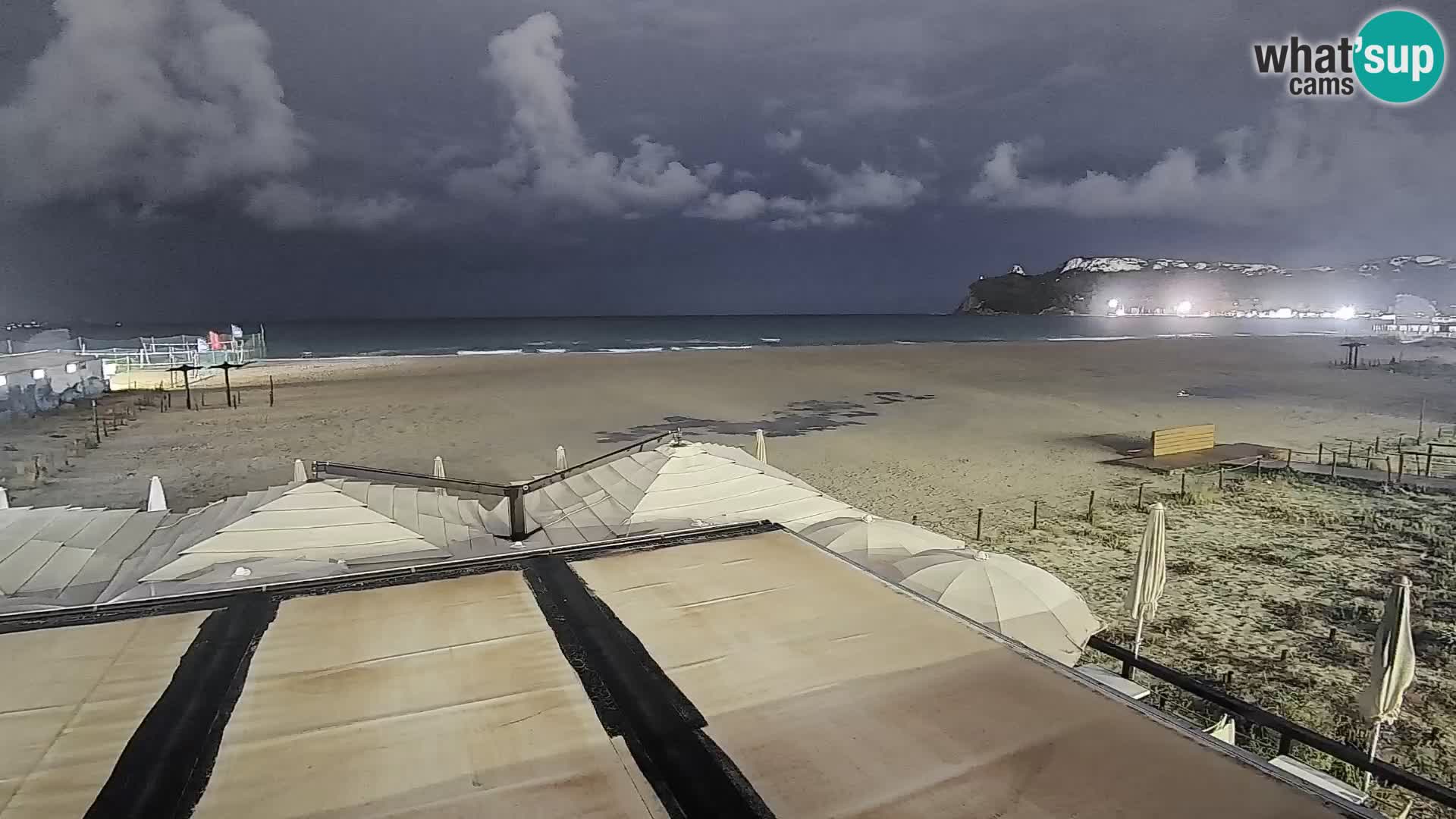 Webcam spiaggia del Poetto | Cagliari | Sardegna