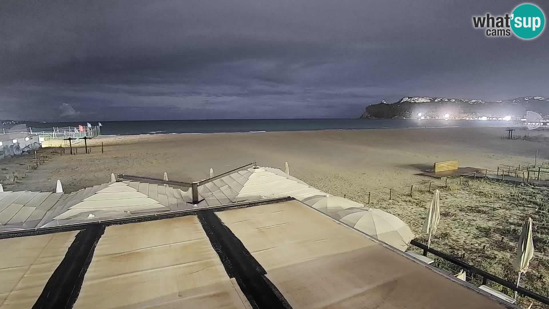 Poetto beach webcam | Cagliari | Sardinia