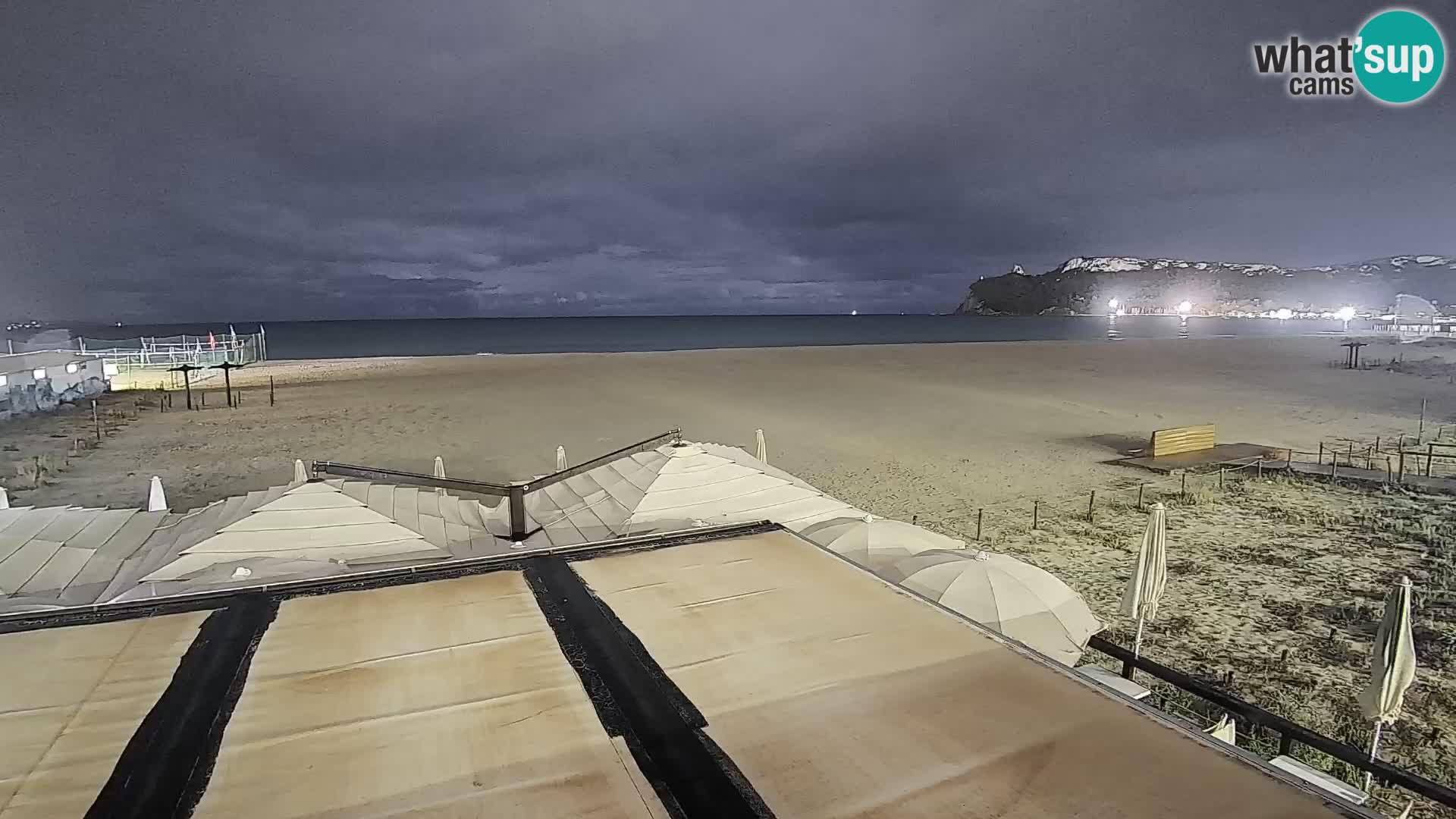 Poetto beach webcam | Cagliari | Sardinia