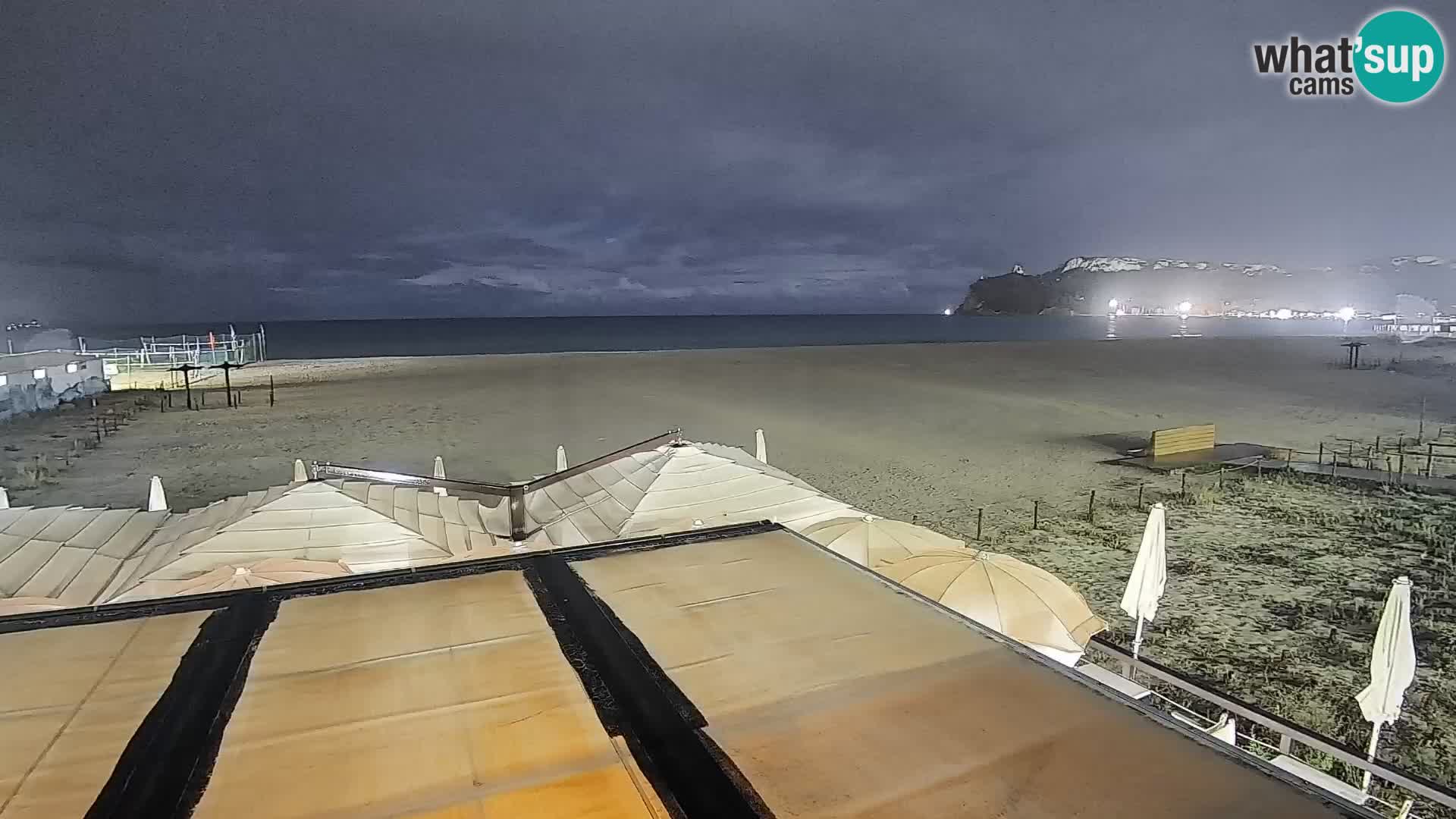 Poetto Strand Webcam | Cagliari | Sardinien