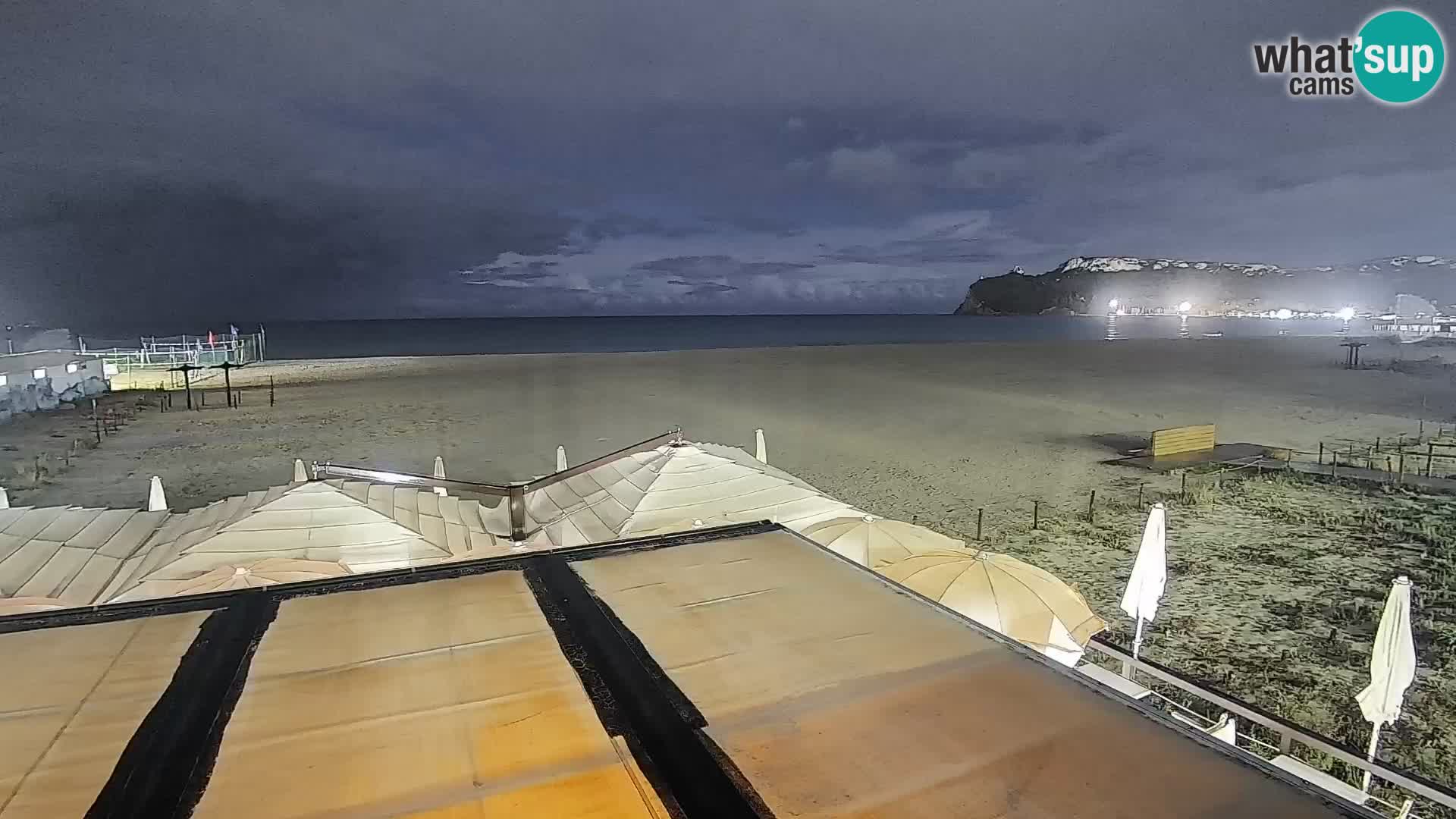 Poetto beach webcam | Cagliari | Sardinia