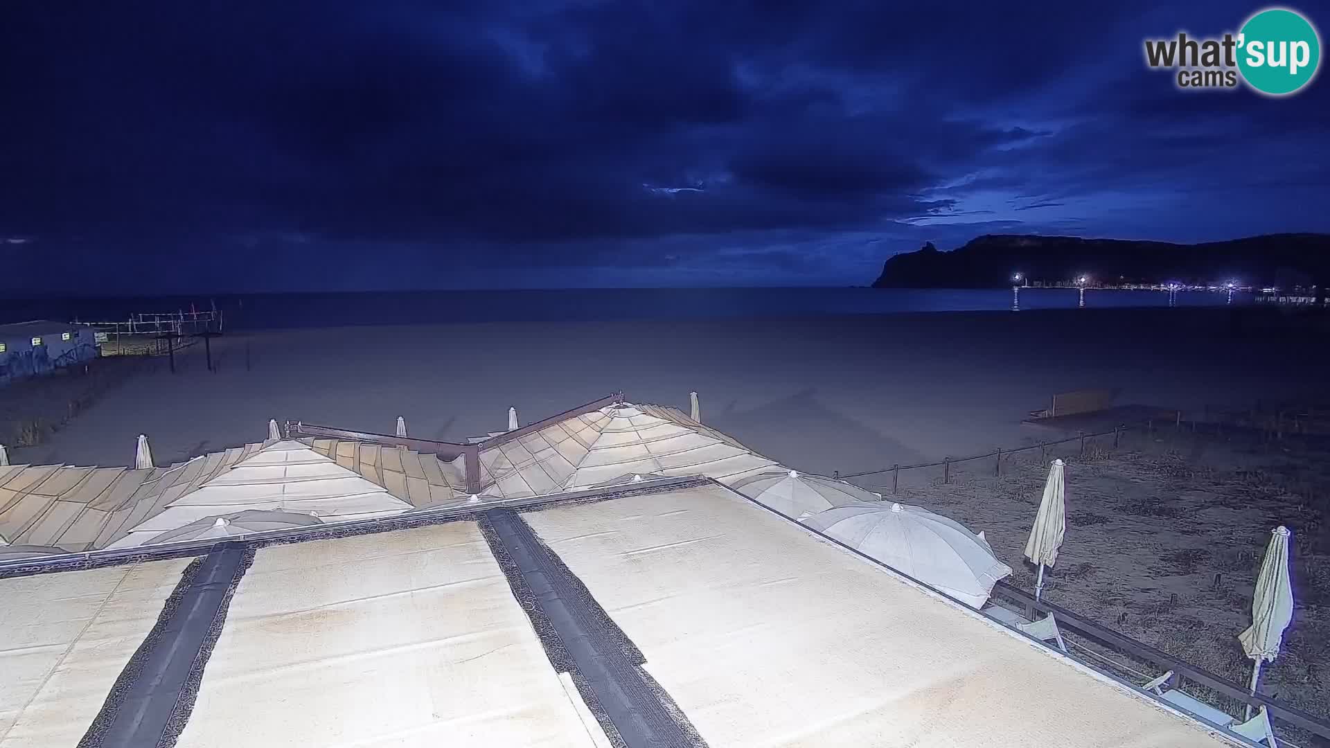 Poetto Strand Webcam | Cagliari | Sardinien