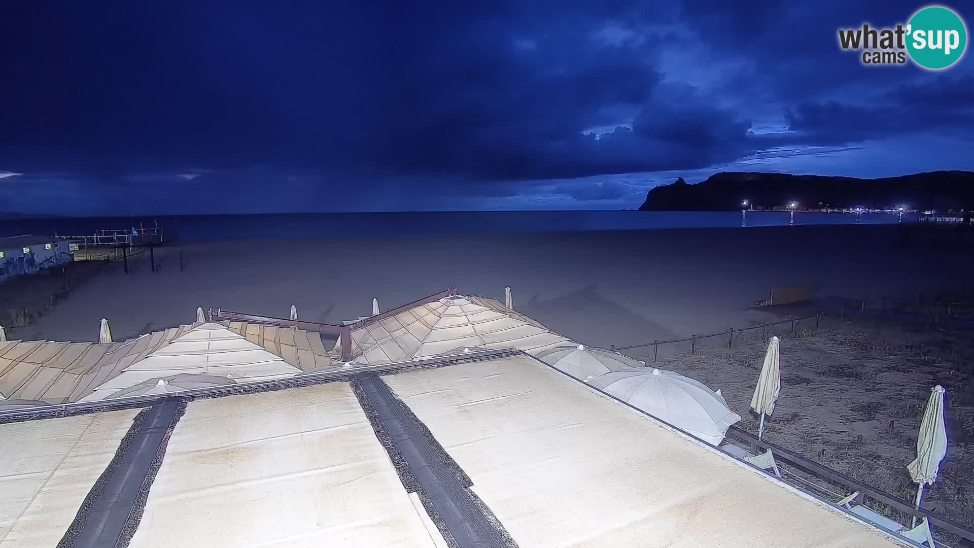 Poetto beach webcam | Cagliari | Sardinia