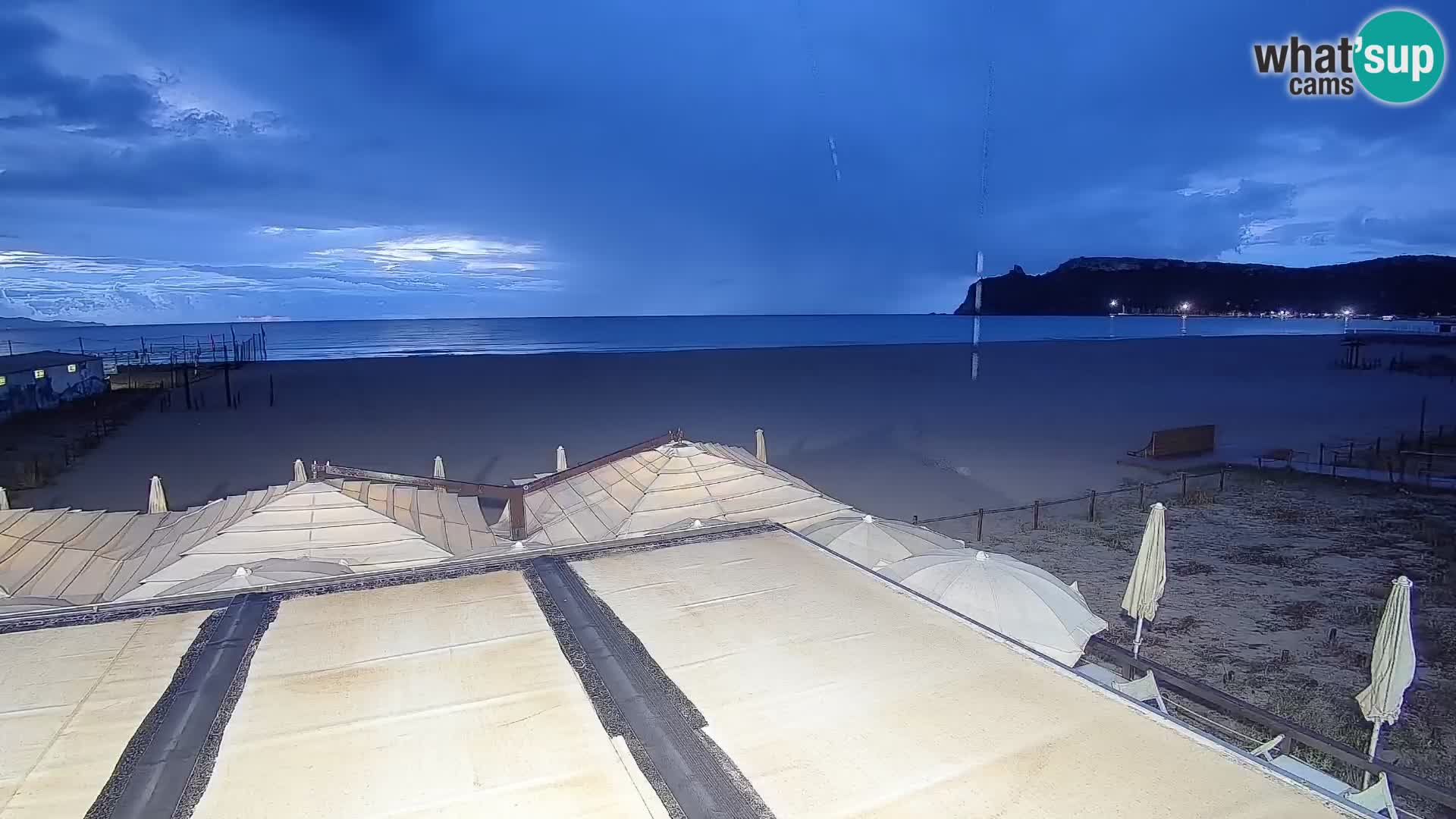 Poetto beach webcam | Cagliari | Sardinia