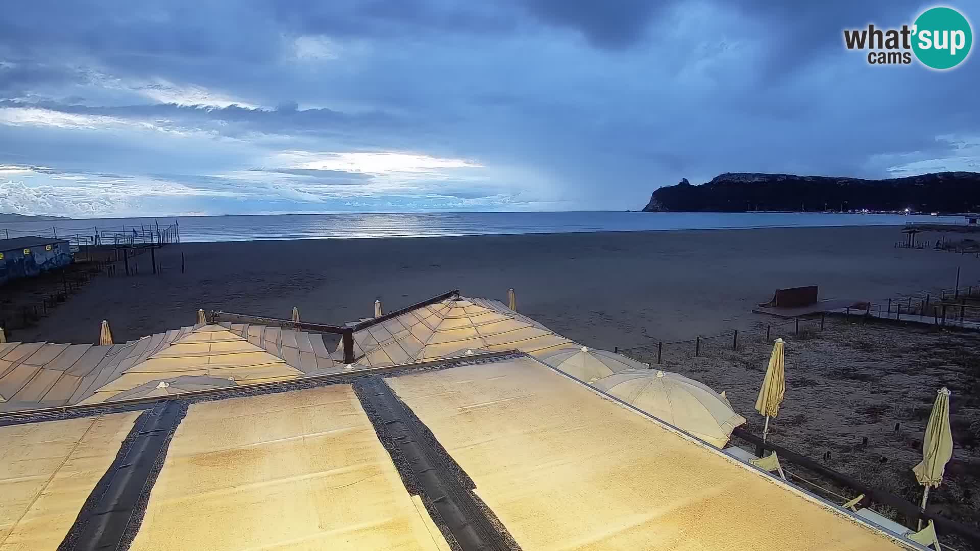 Webcam playa de Poetto | Cagliari | Cerdeña