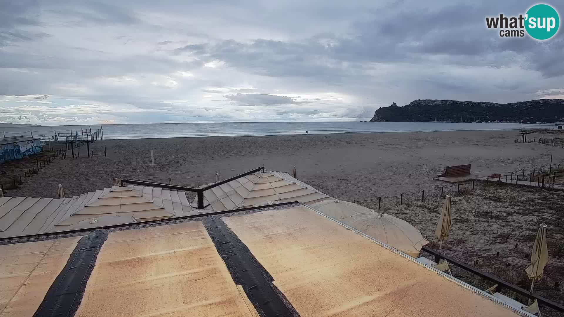 Webcam plage de Poetto | Cagliari | Sardaigne