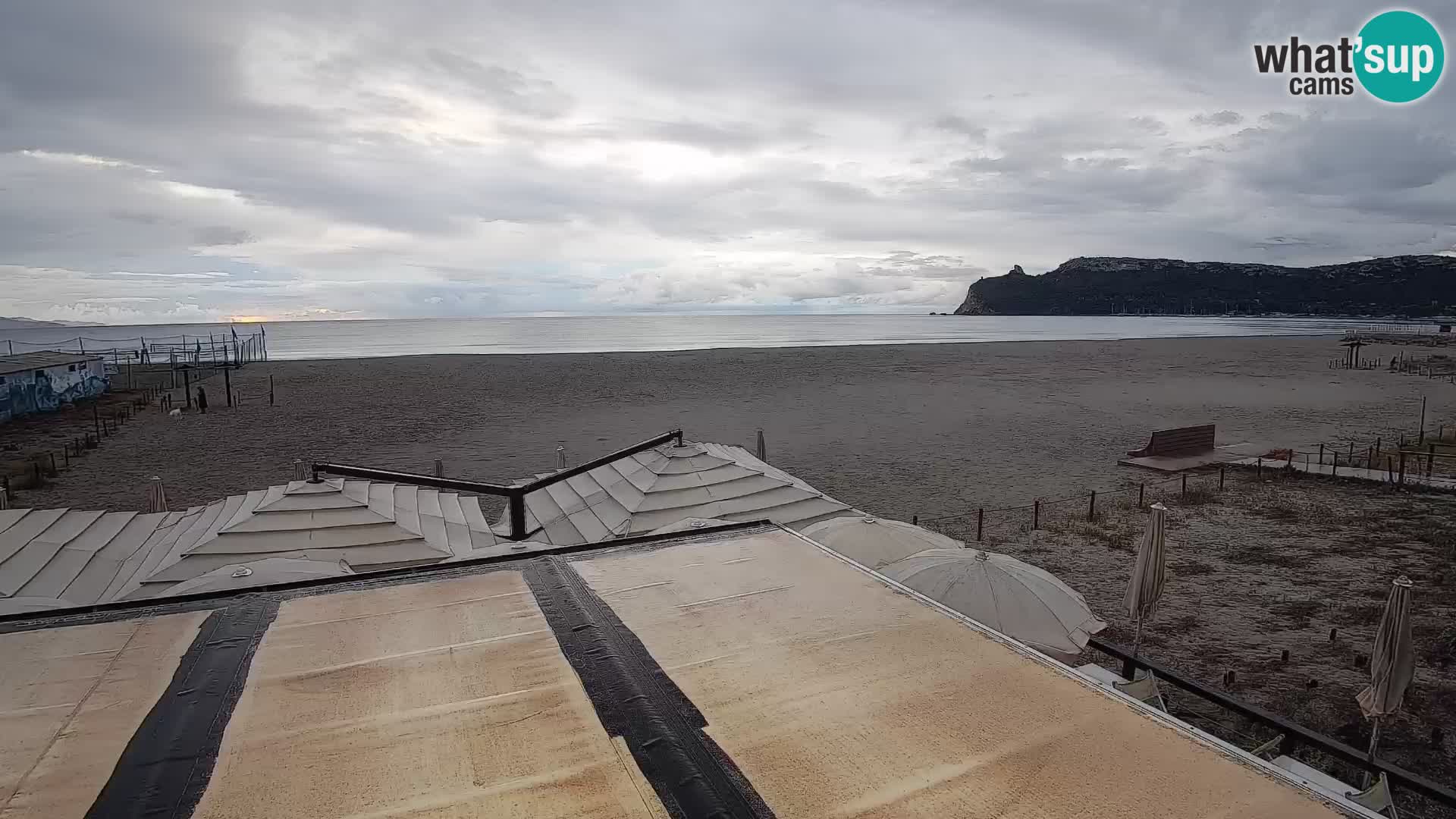 Poetto Strand Webcam | Cagliari | Sardinien