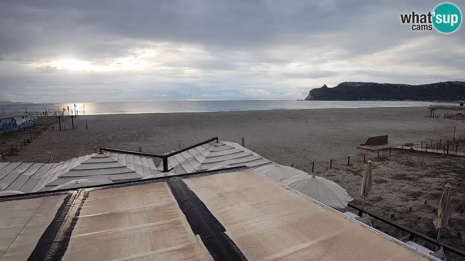 Poetto Strand Webcam | Cagliari | Sardinien