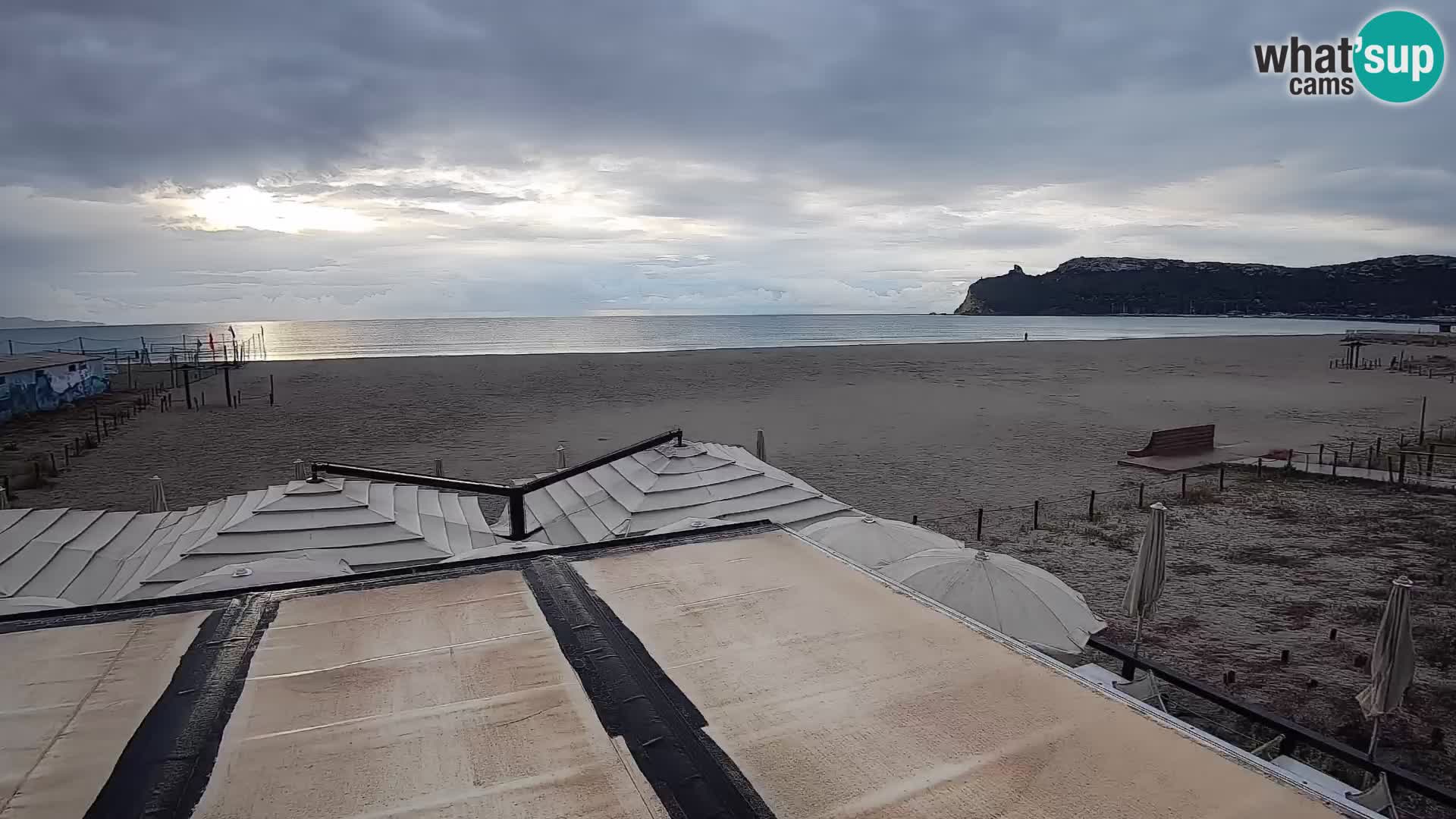 Webcam spiaggia del Poetto | Cagliari | Sardegna