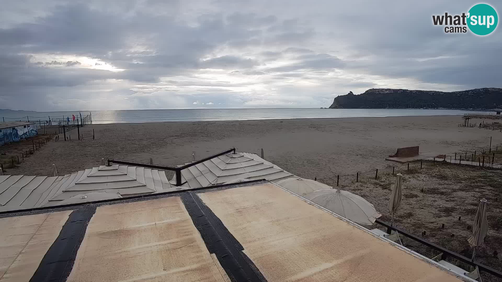Webcam spiaggia del Poetto | Cagliari | Sardegna