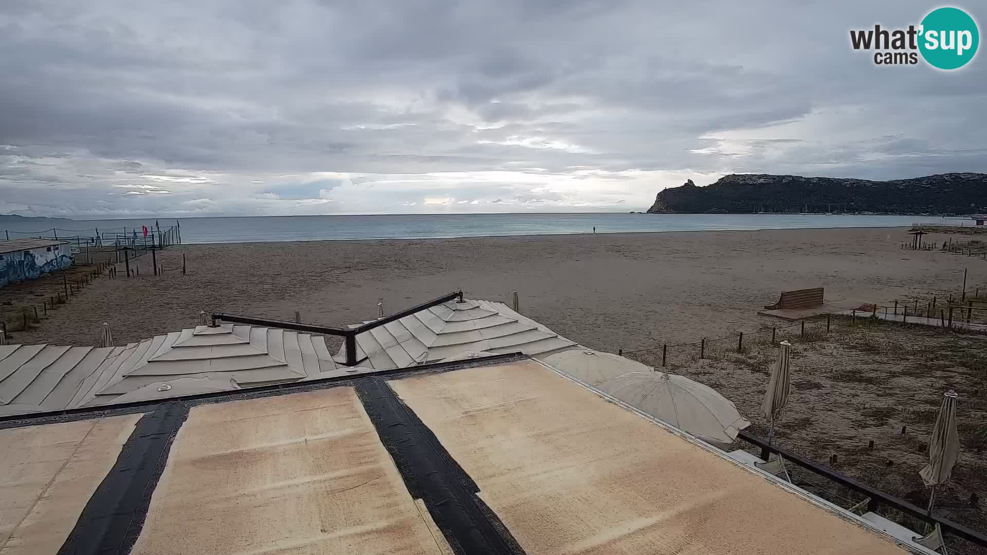 Poetto Strand Webcam | Cagliari | Sardinien