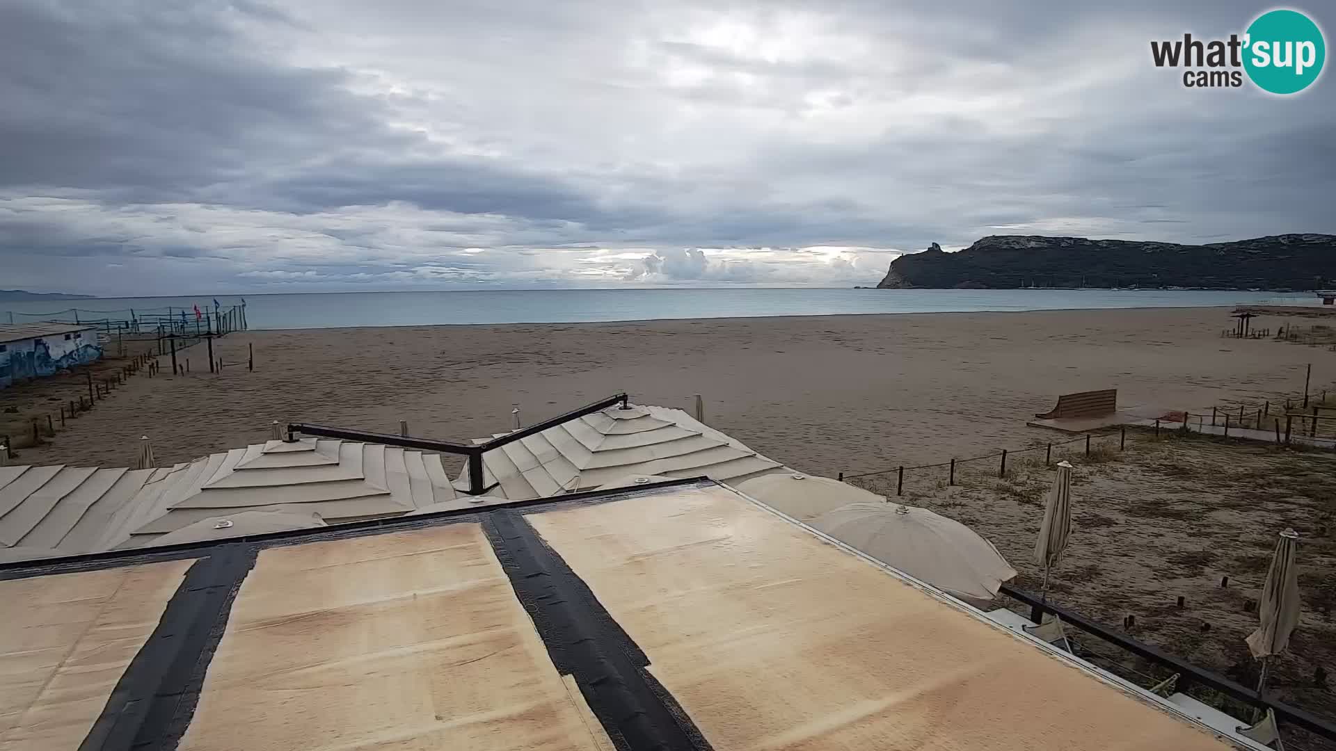 Poetto beach webcam | Cagliari | Sardinia