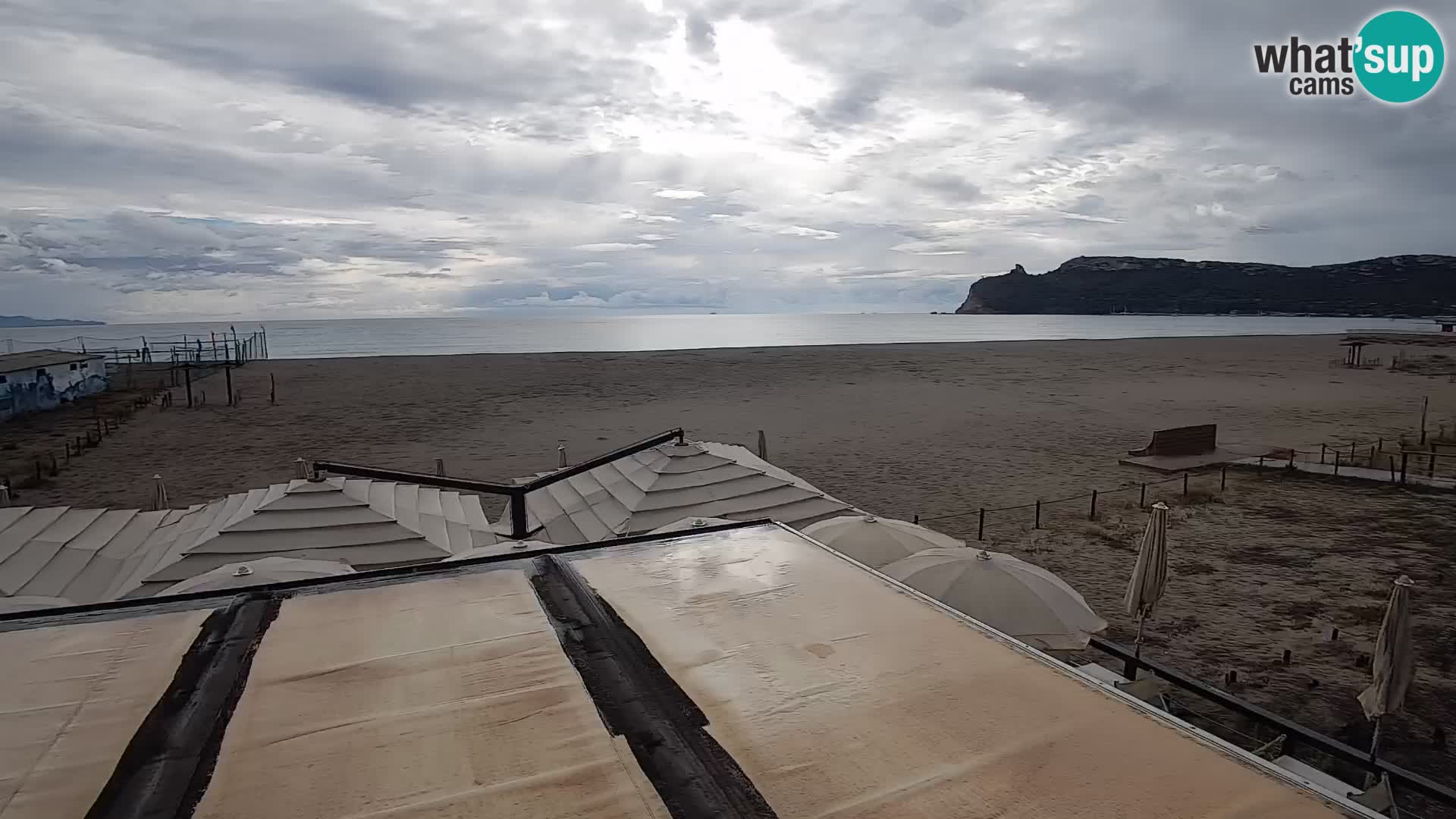 Poetto beach webcam | Cagliari | Sardinia