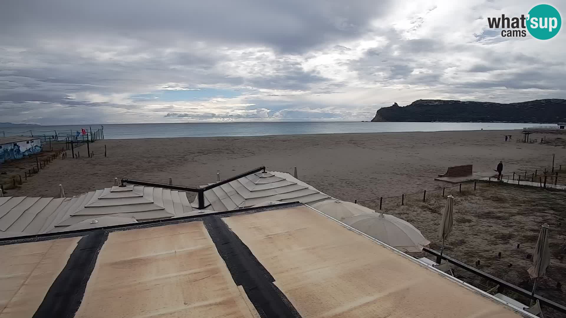 Poetto beach webcam | Cagliari | Sardinia