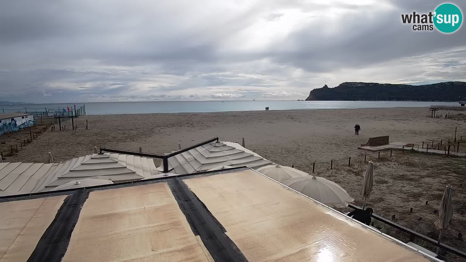 Poetto Strand Webcam | Cagliari | Sardinien