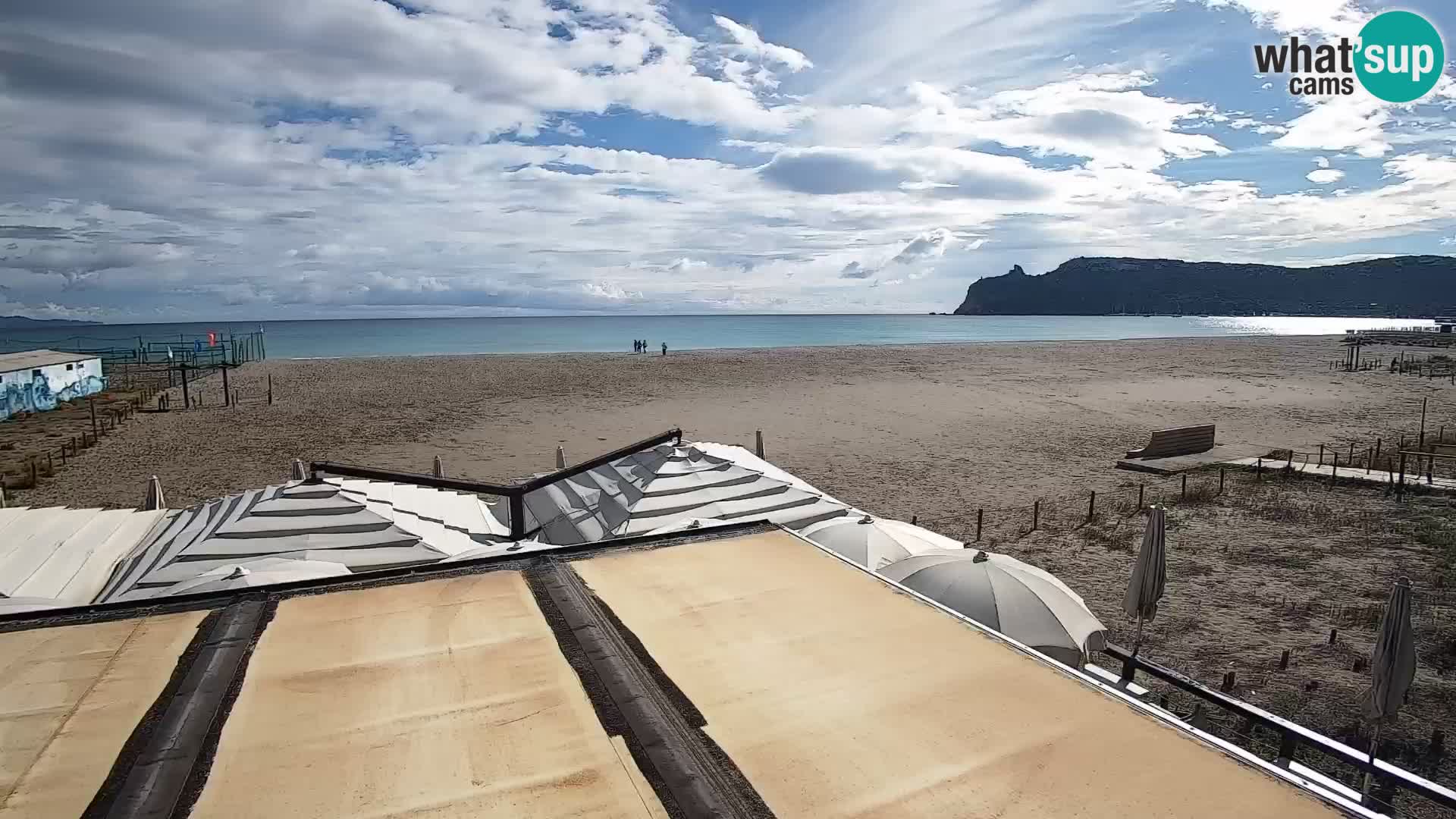 Webcam spiaggia del Poetto | Cagliari | Sardegna