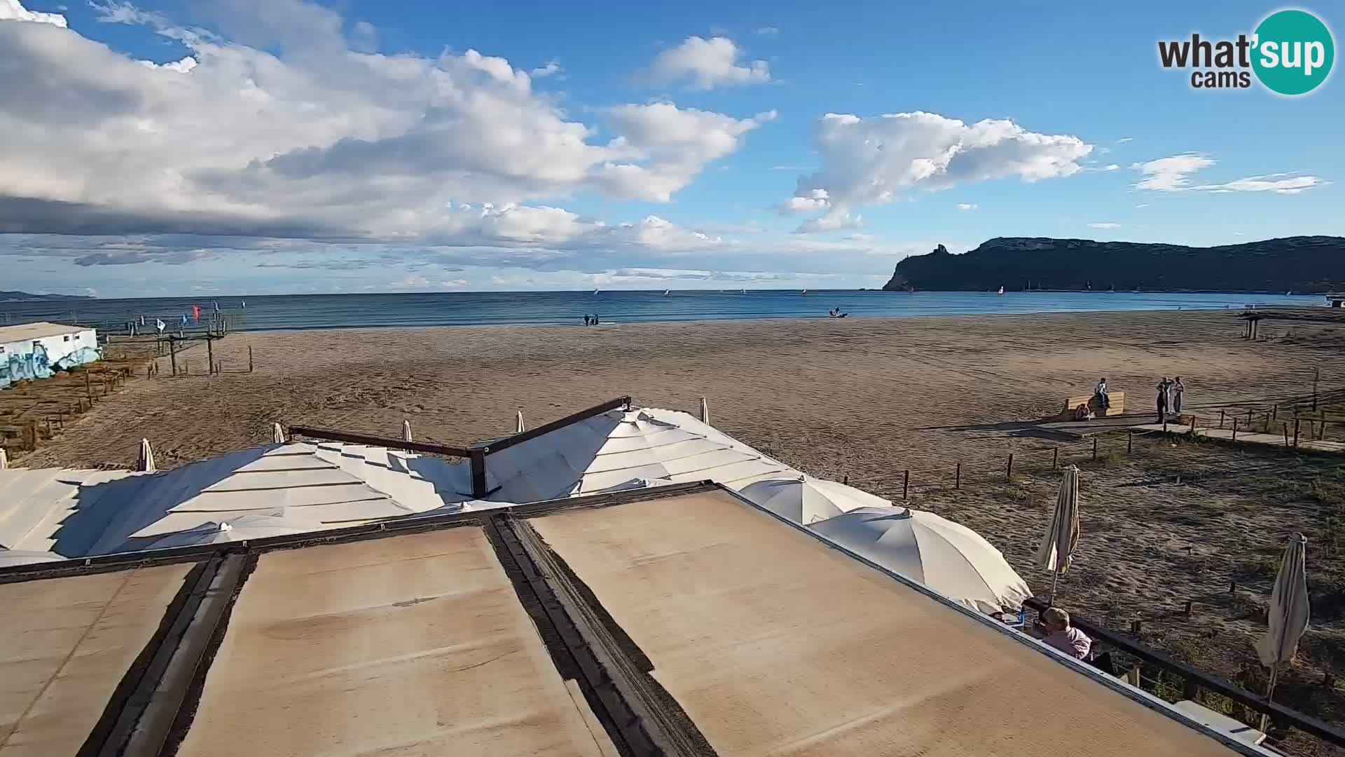 Poetto Strand Webcam | Cagliari | Sardinien
