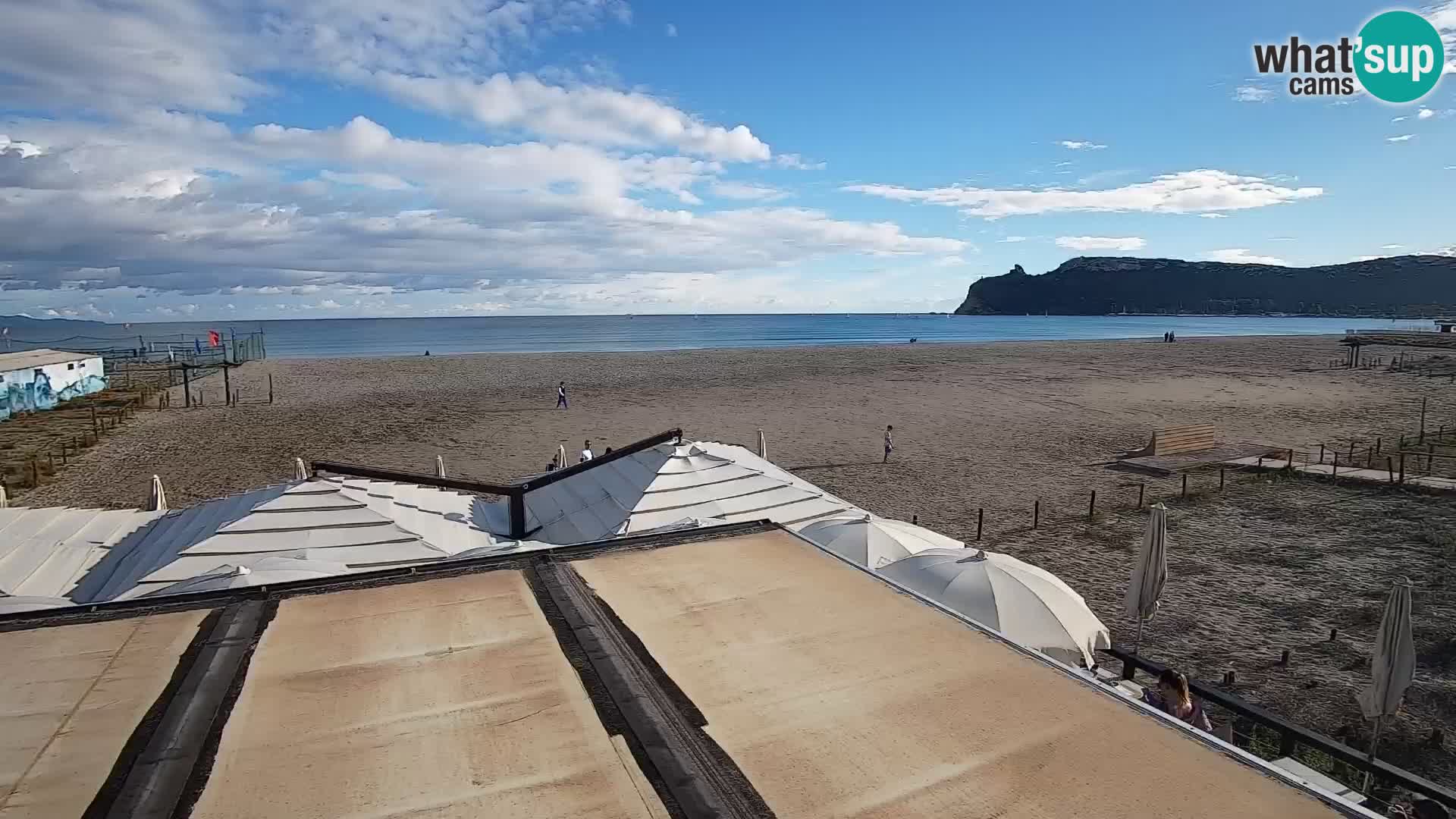 Poetto beach webcam | Cagliari | Sardinia