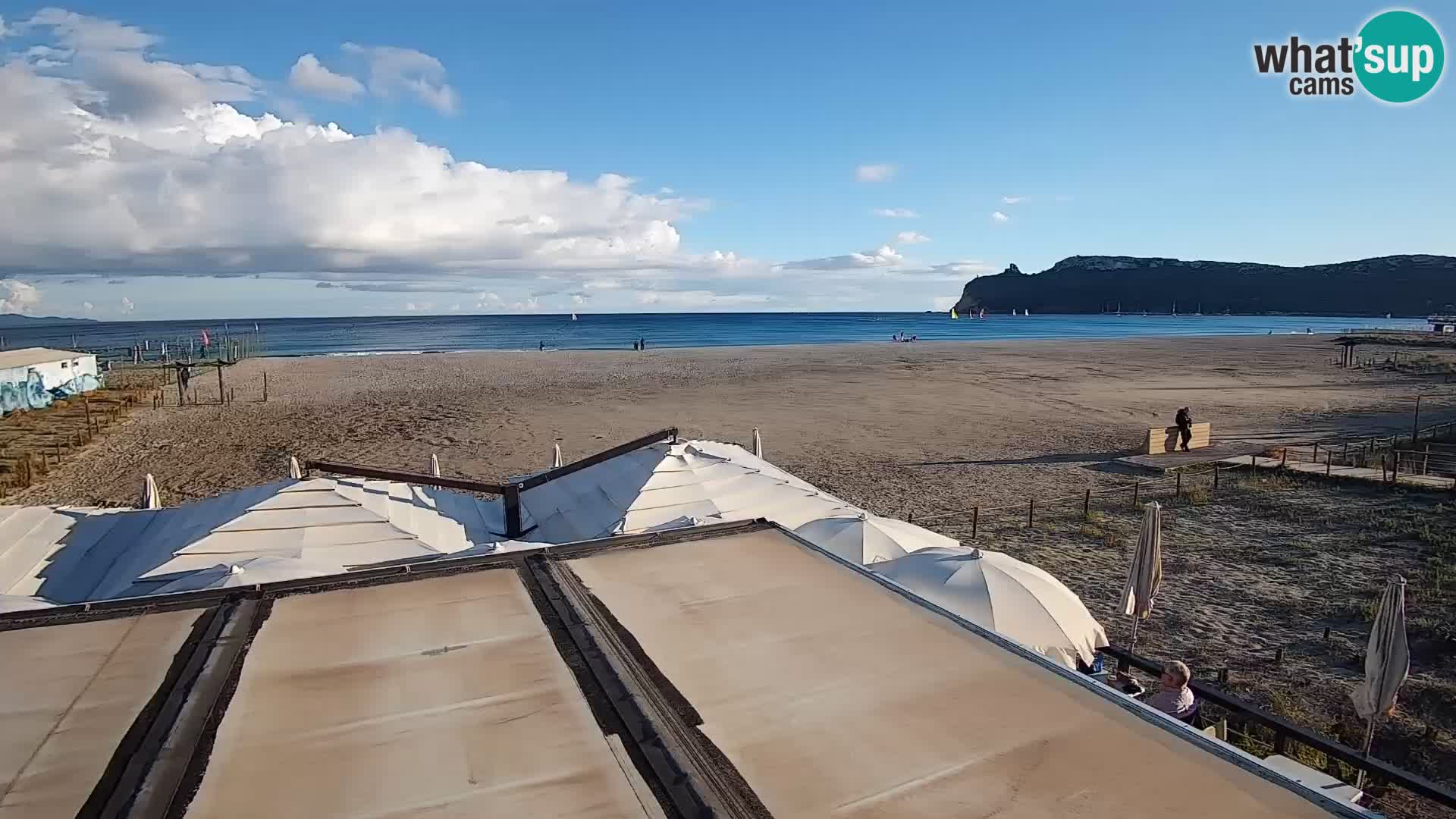 Webcam plage de Poetto | Cagliari | Sardaigne