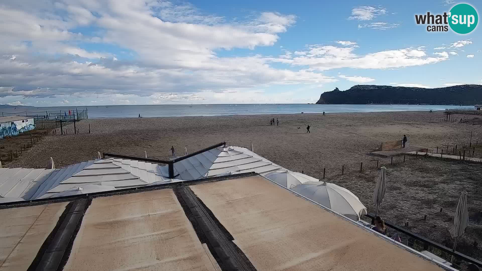 Poetto Strand Webcam | Cagliari | Sardinien