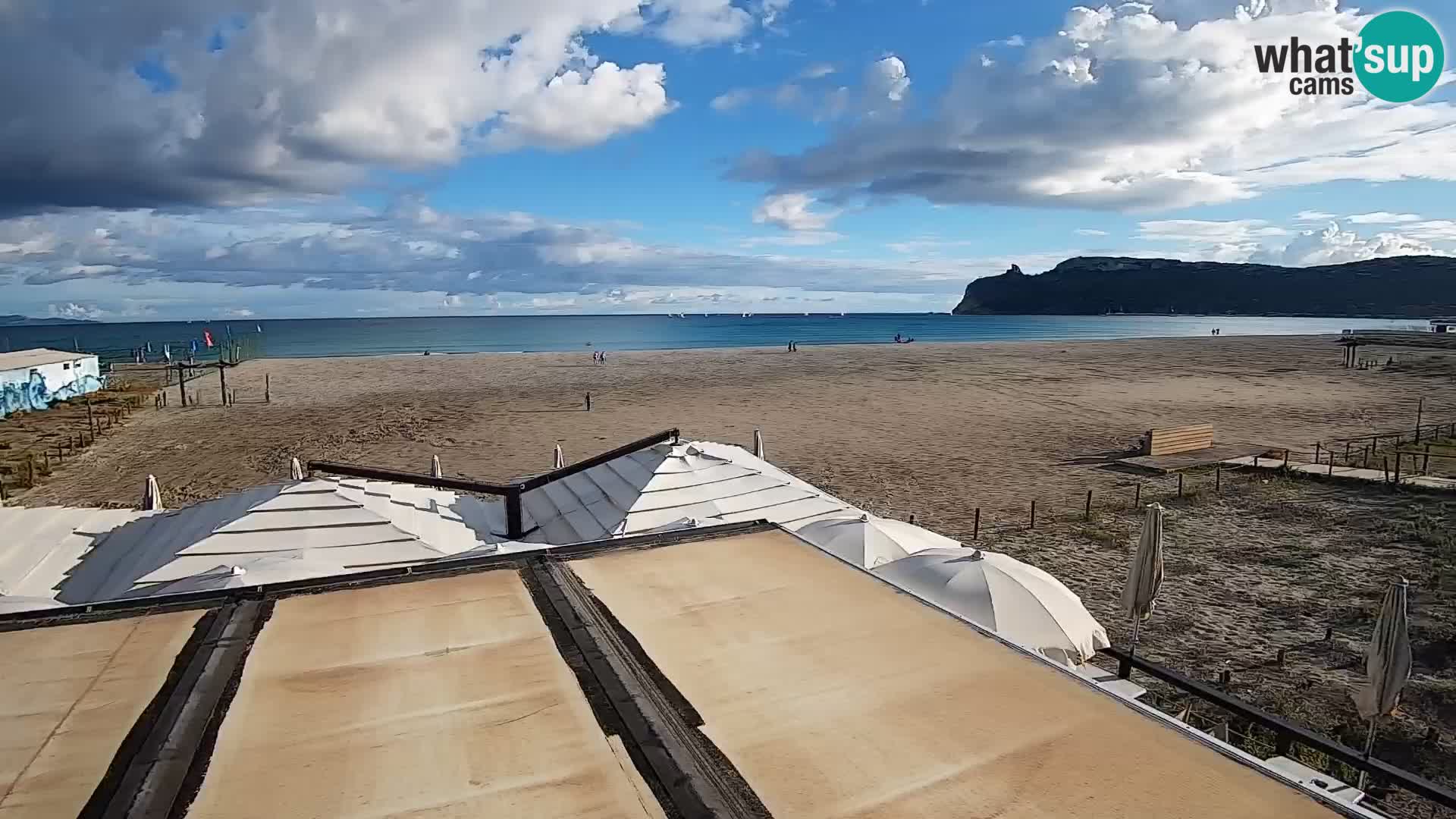 Poetto beach webcam | Cagliari | Sardinija