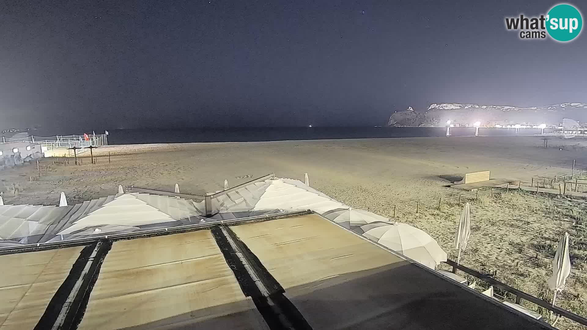 Webcam playa de Poetto | Cagliari | Cerdeña