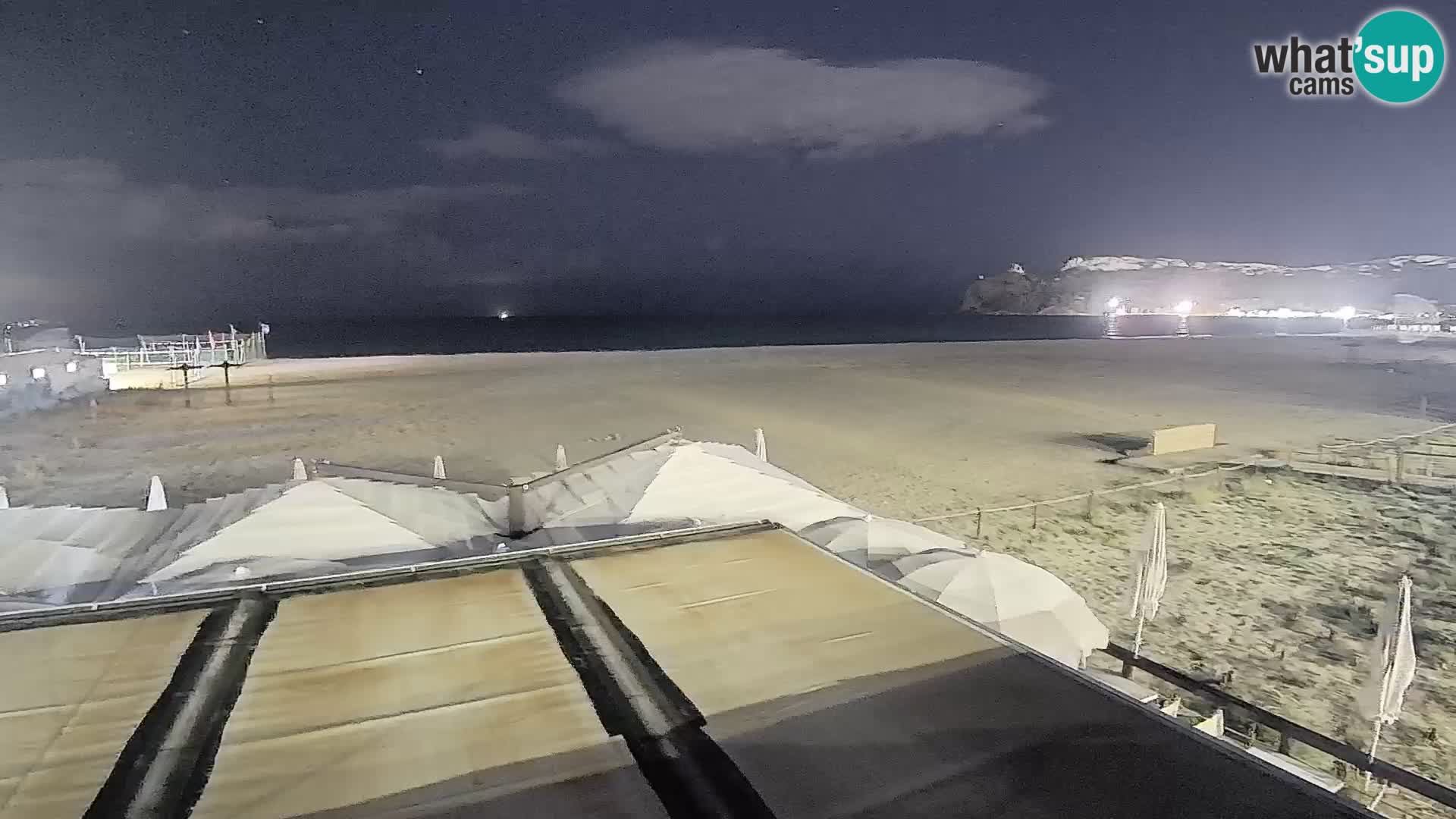 Poetto beach webcam | Cagliari | Sardinija