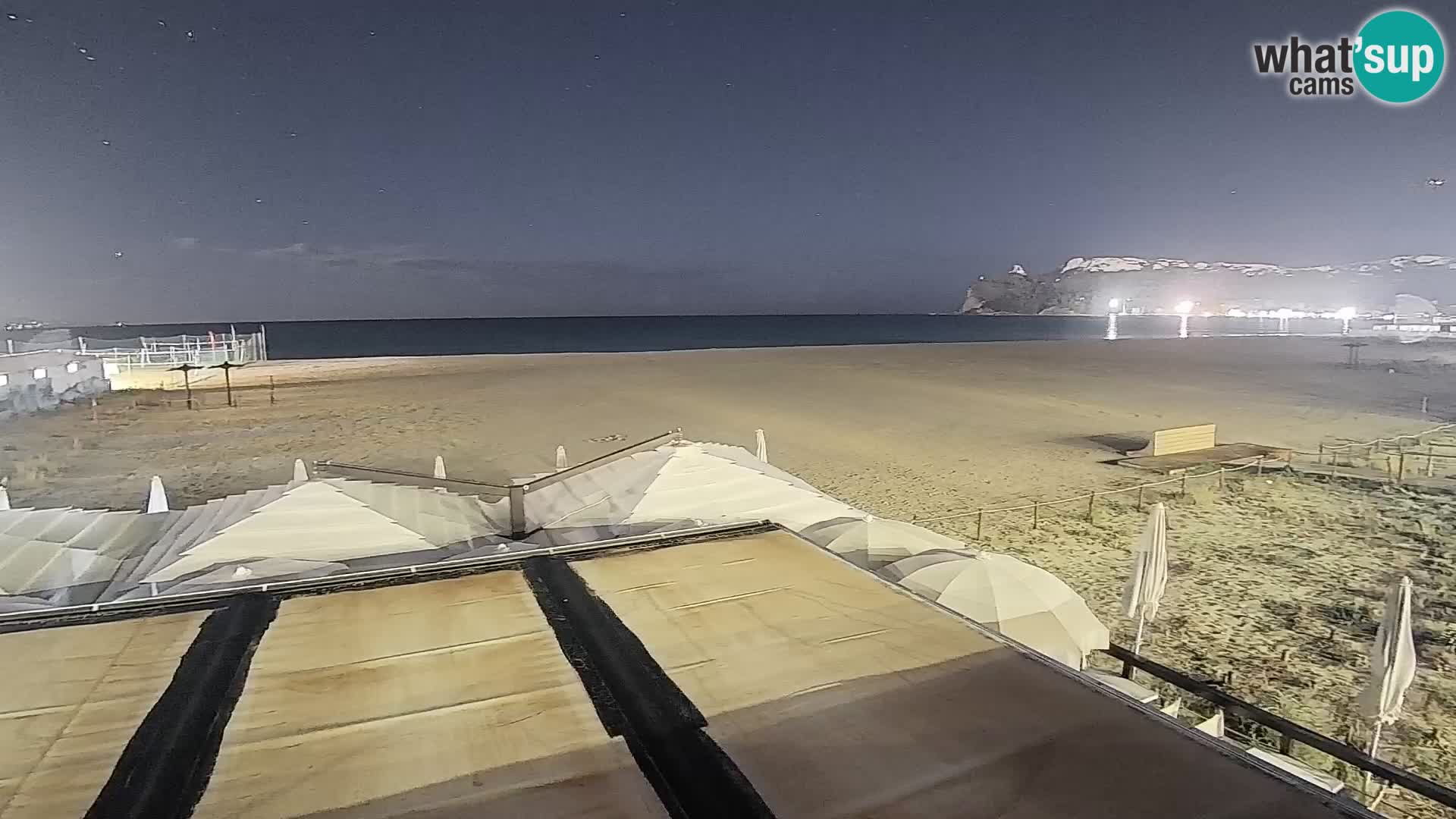 Webcam spiaggia del Poetto | Cagliari | Sardegna