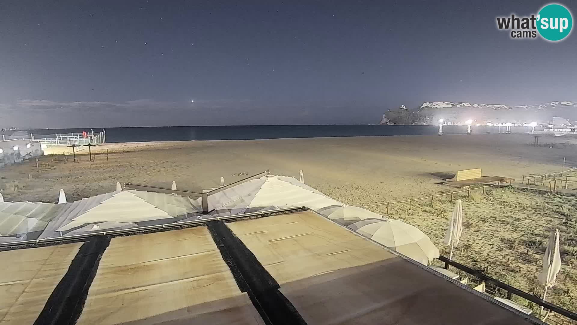 Webcam playa de Poetto | Cagliari | Cerdeña