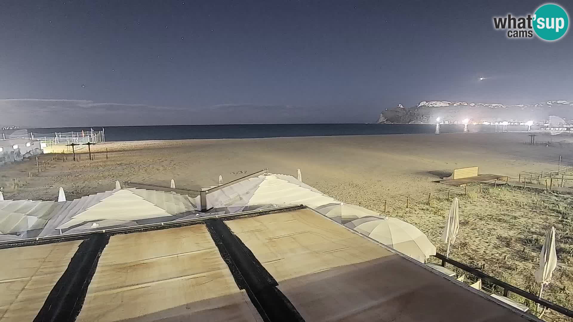 Webcam spiaggia del Poetto | Cagliari | Sardegna