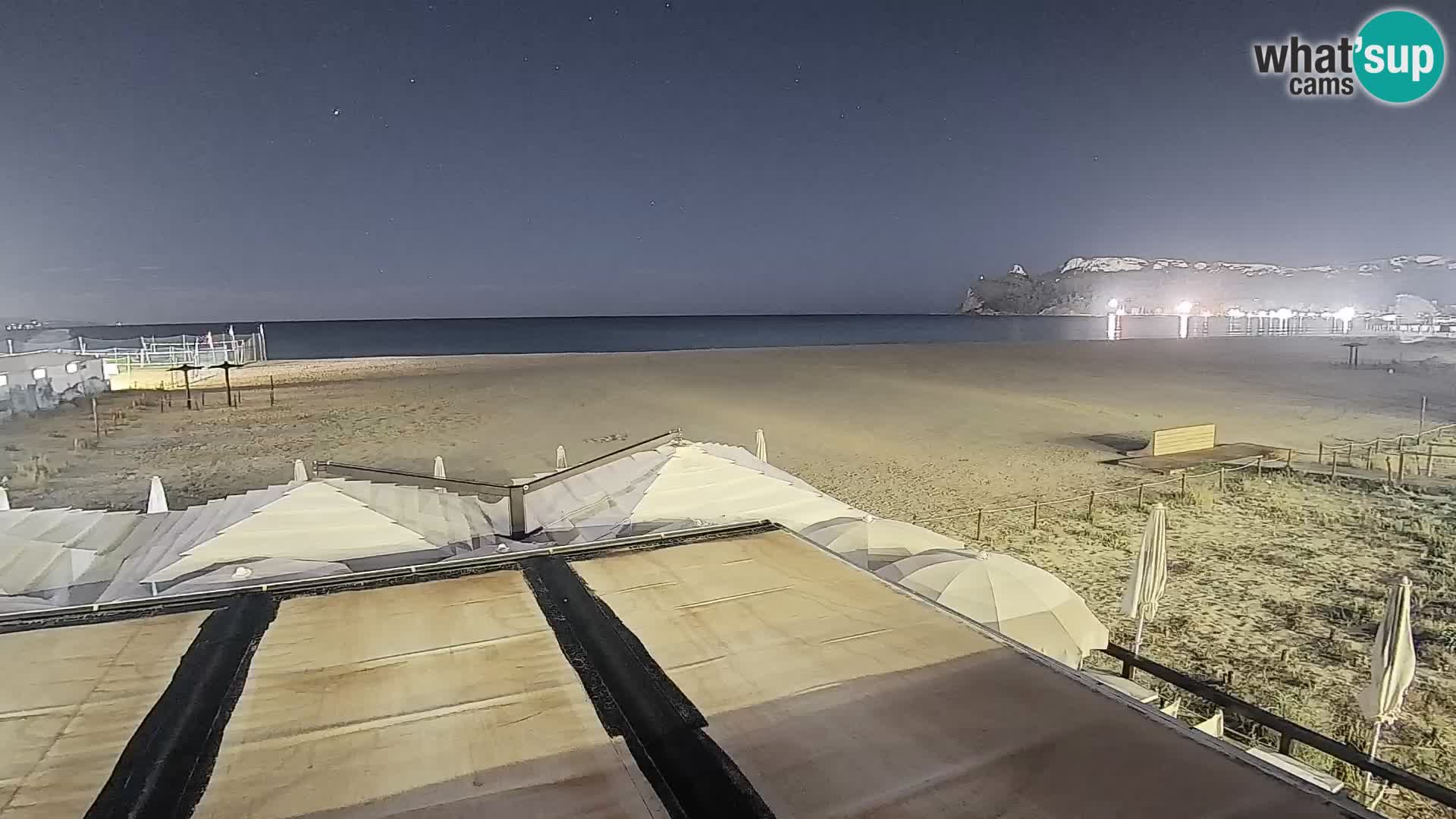 Webcam spiaggia del Poetto | Cagliari | Sardegna