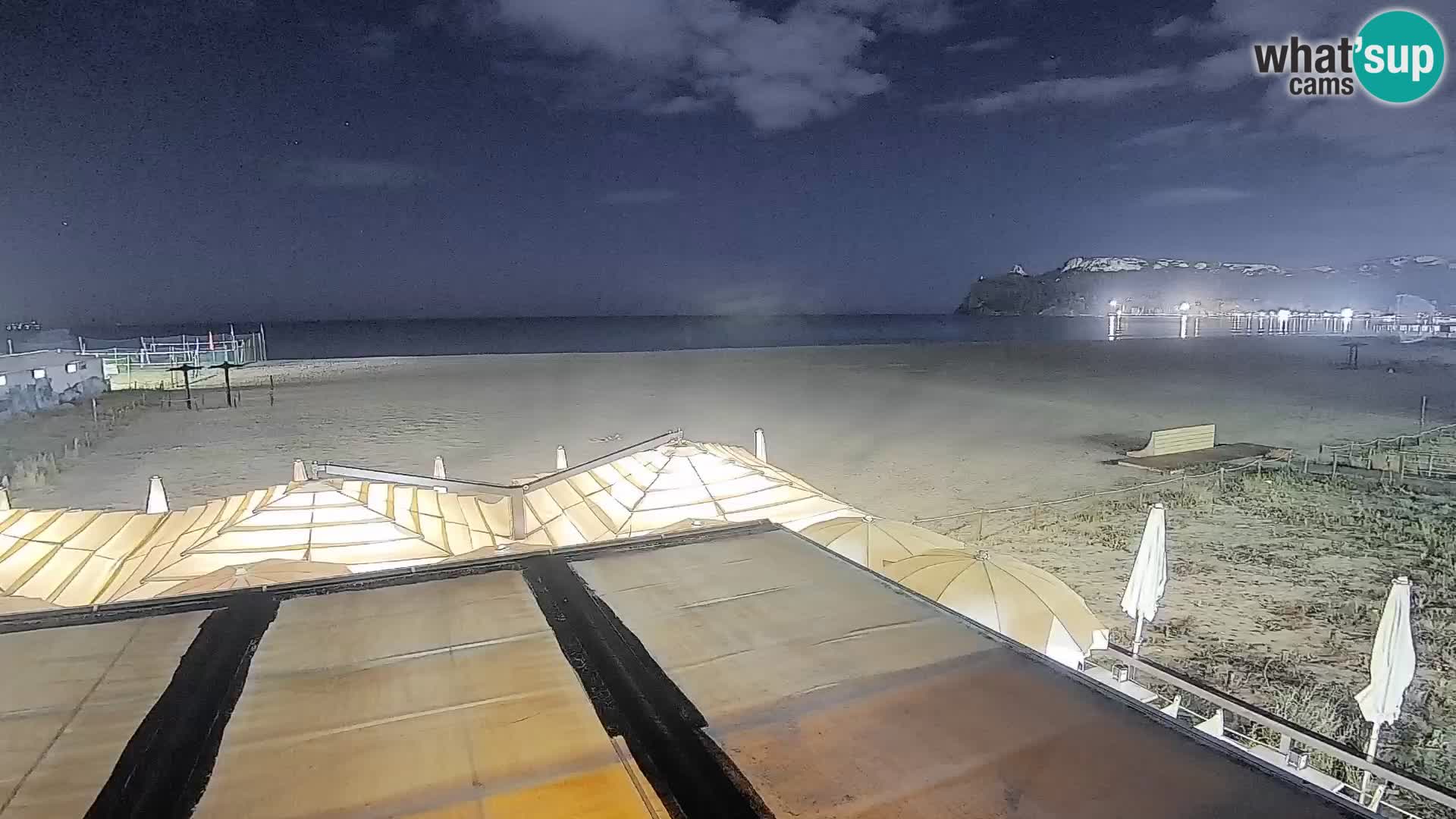 Webcam spiaggia del Poetto | Cagliari | Sardegna